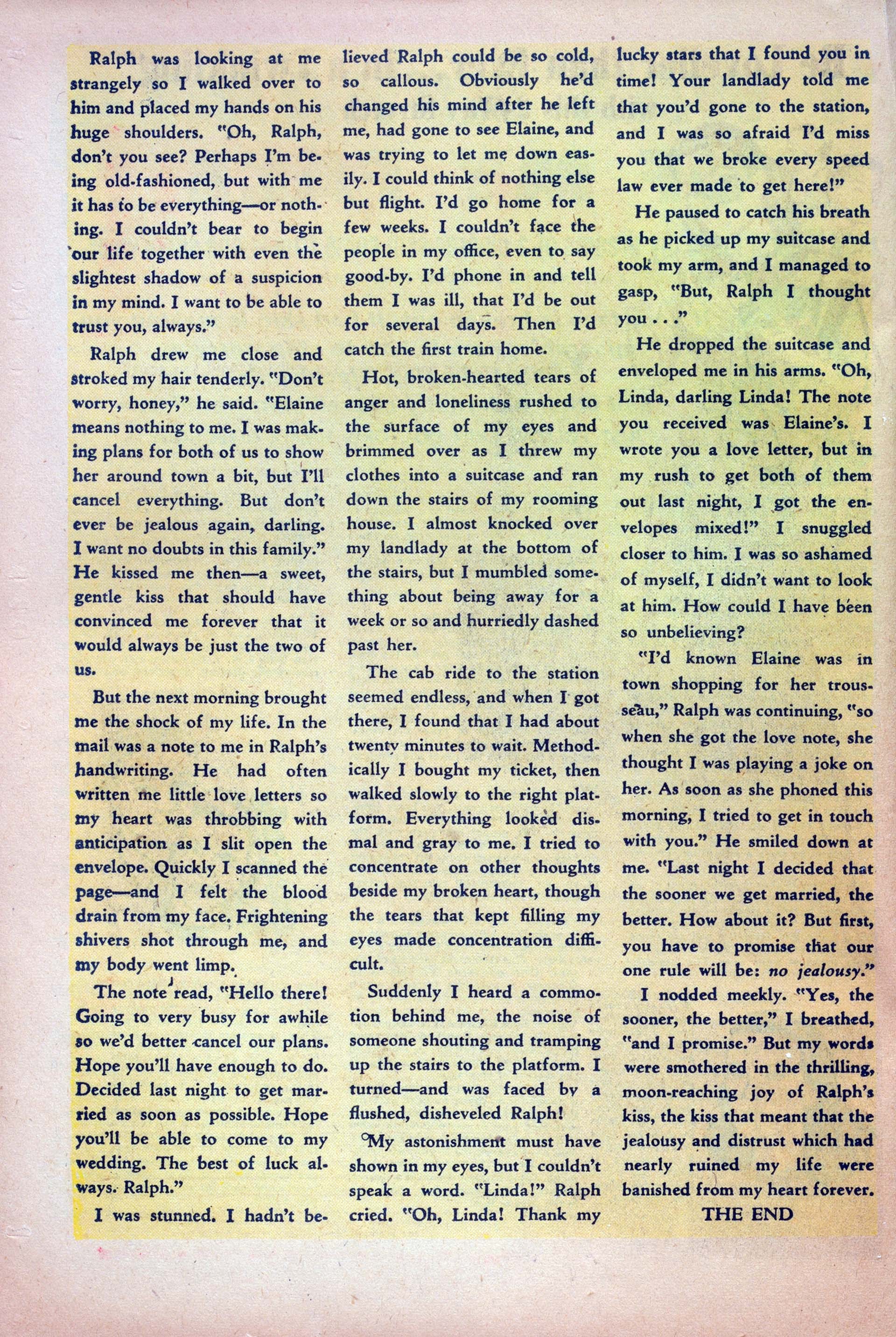 Read online My Love (1949) comic -  Issue #1 - 22