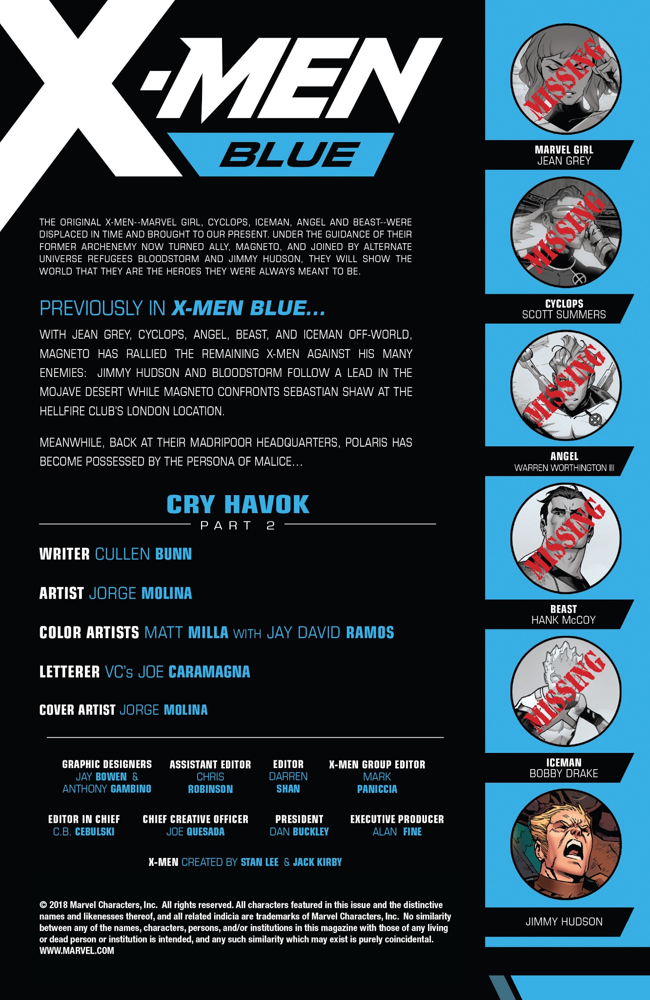 Read online X-Men: Blue comic -  Issue #24 - 2