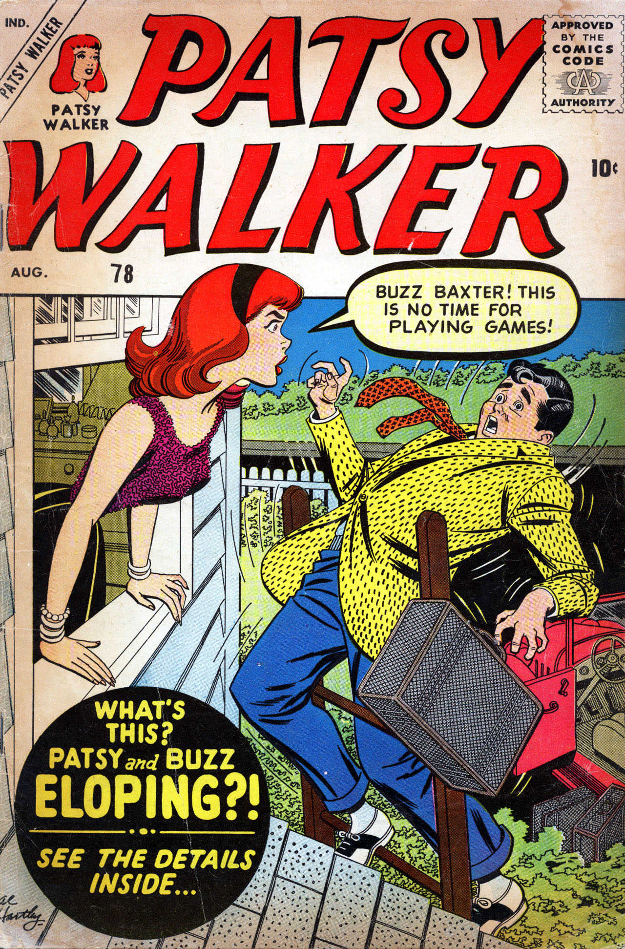 Read online Patsy Walker comic -  Issue #78 - 1