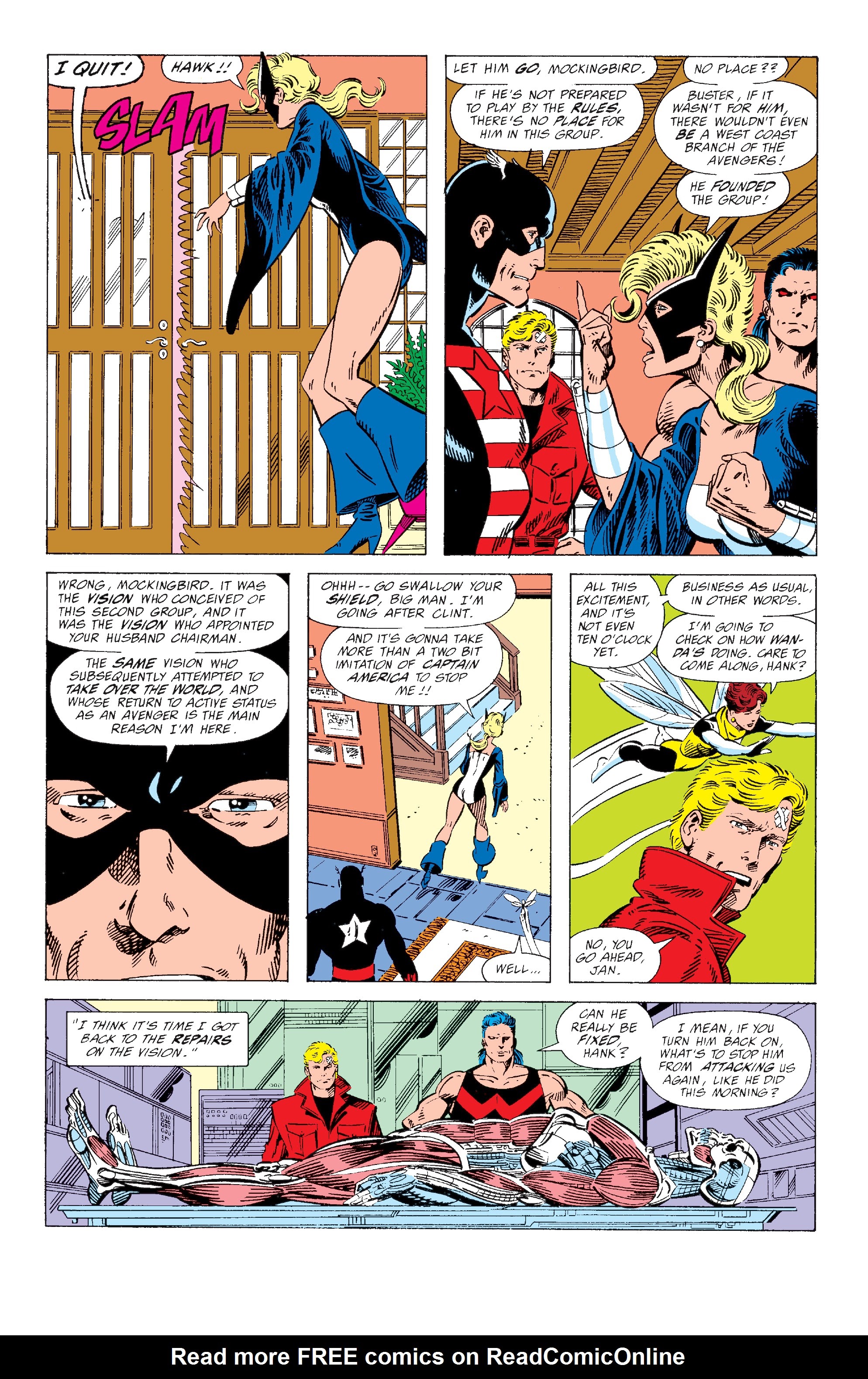 Read online Avengers West Coast Epic Collection: How The West Was Won comic -  Issue #Avengers West Coast Epic Collection Vision Quest (Part 3) - 28