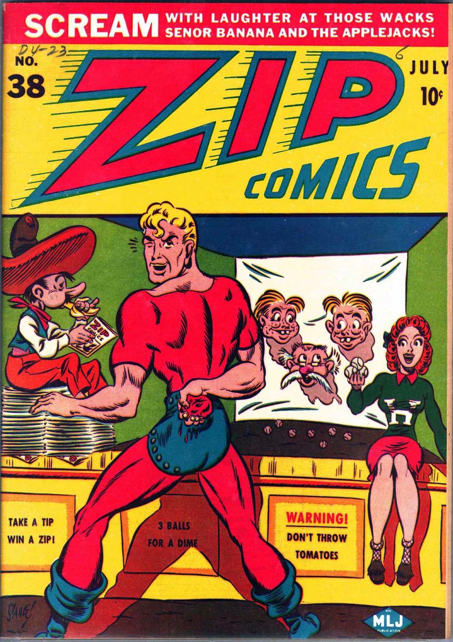 Read online Zip Comics comic -  Issue #38 - 1