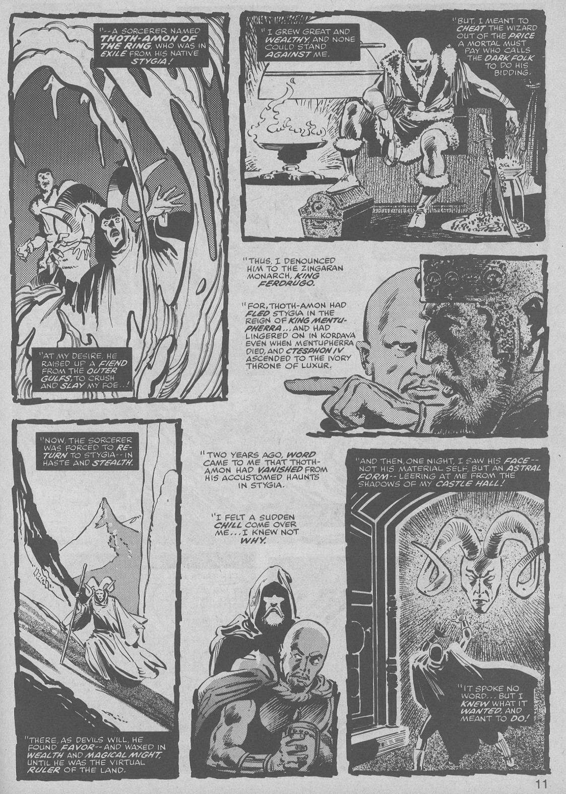 Read online The Savage Sword Of Conan comic -  Issue #48 - 11