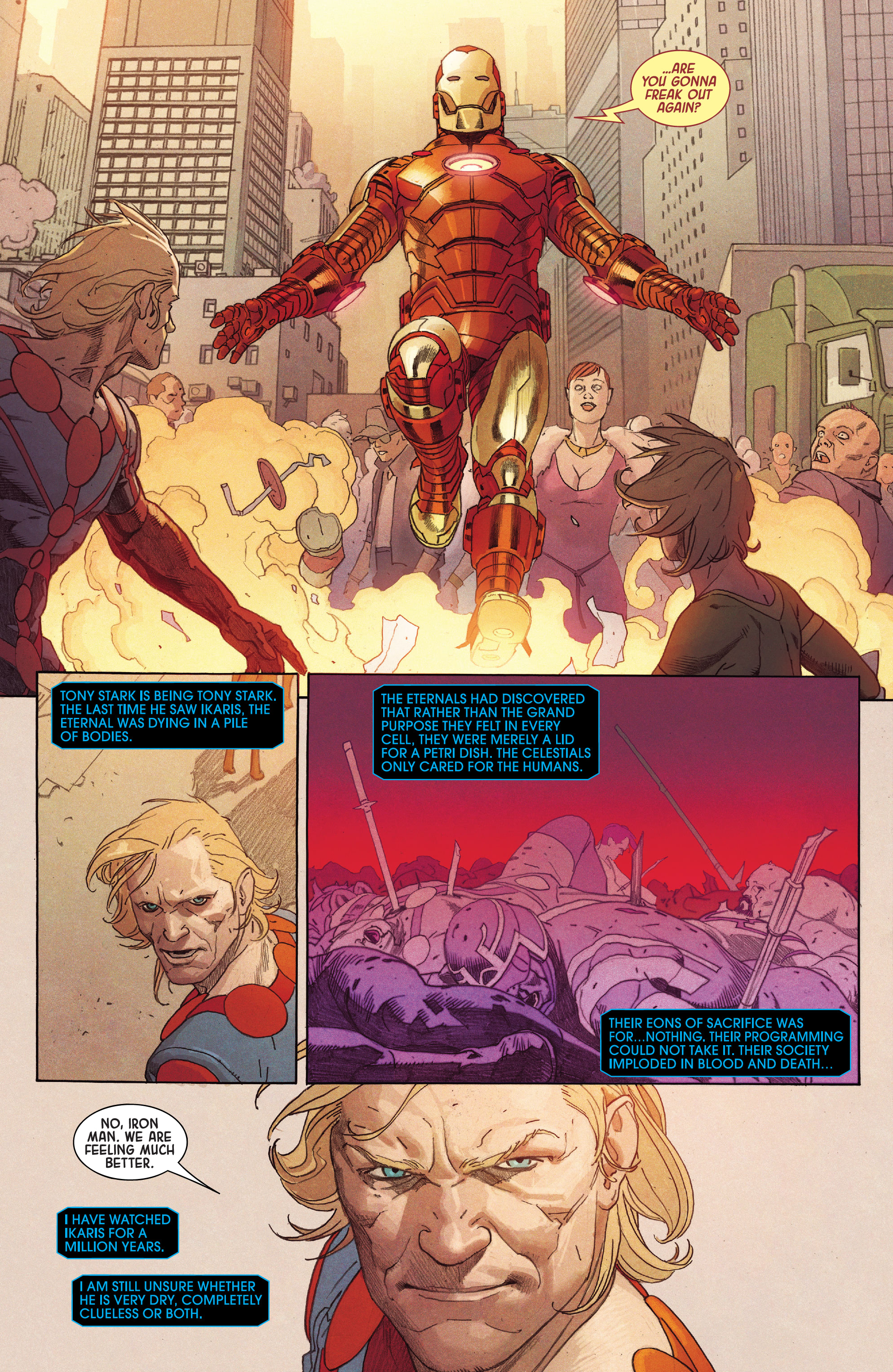 Read online Eternals (2021) comic -  Issue #1 - 15