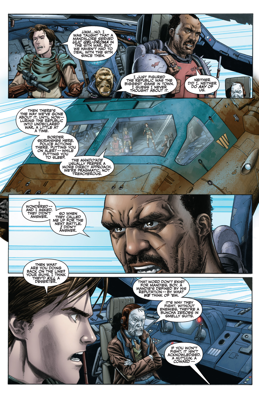 Read online Star Wars: Knights Of The Old Republic comic -  Issue #8 - 18