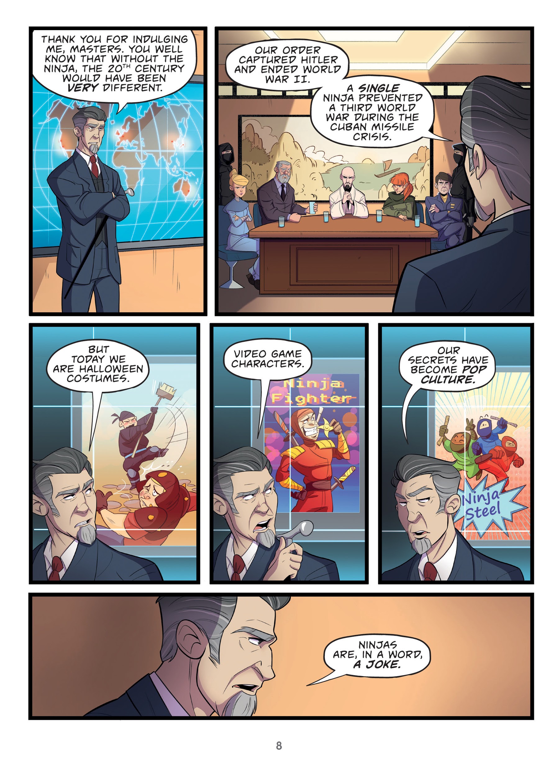 Read online Shy Ninja comic -  Issue # TPB - 9