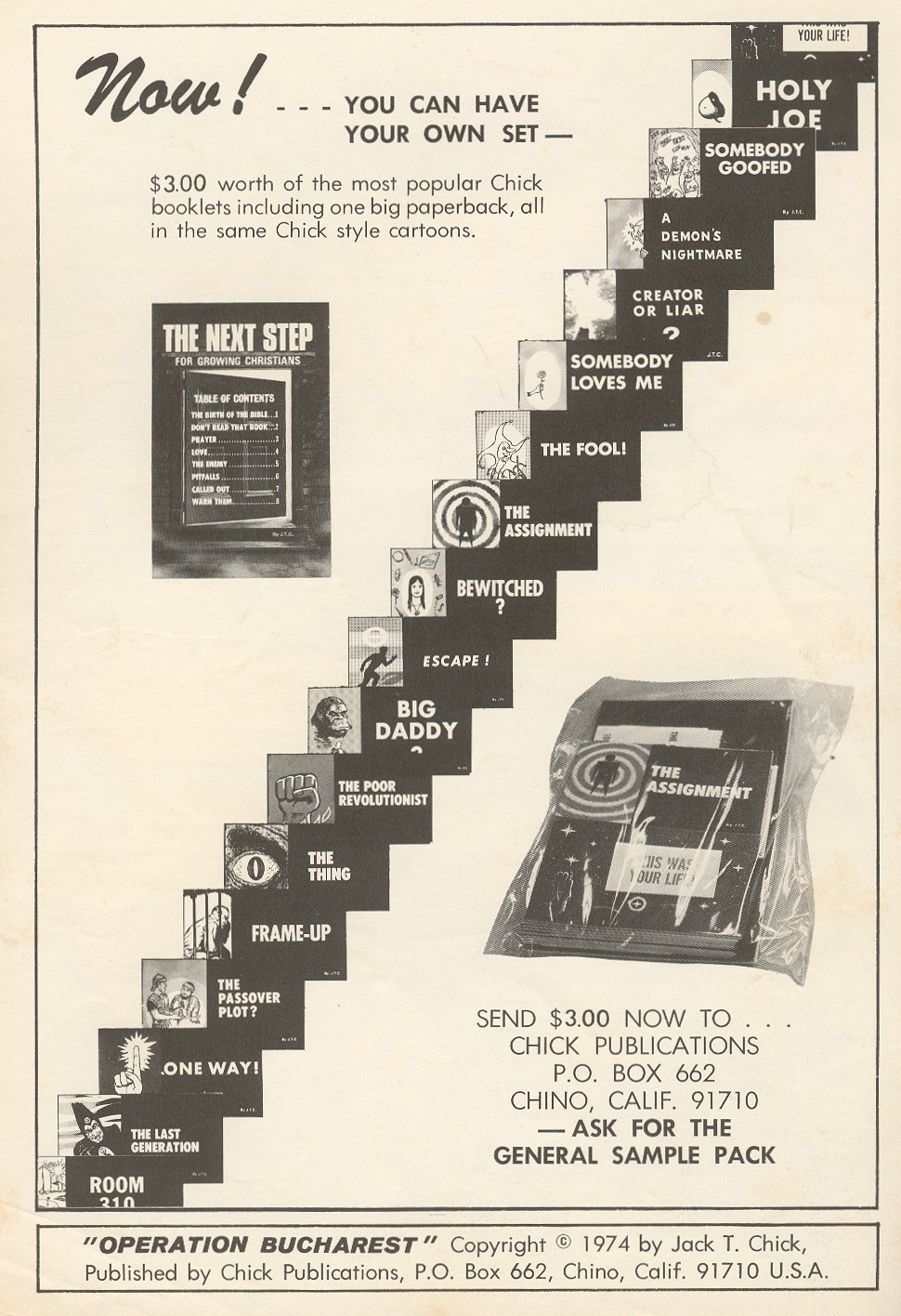 Read online The Crusaders (1974) comic -  Issue #1 - 2