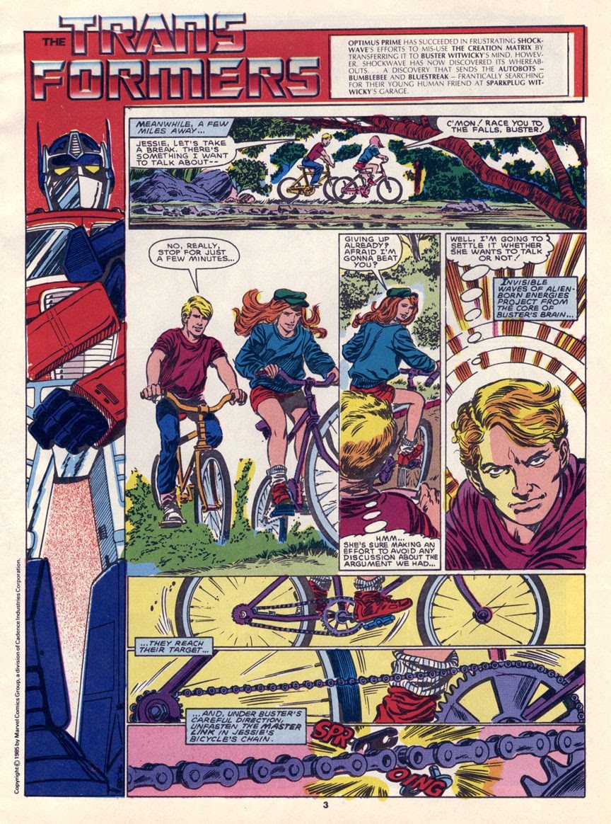 Read online The Transformers (UK) comic -  Issue #38 - 2