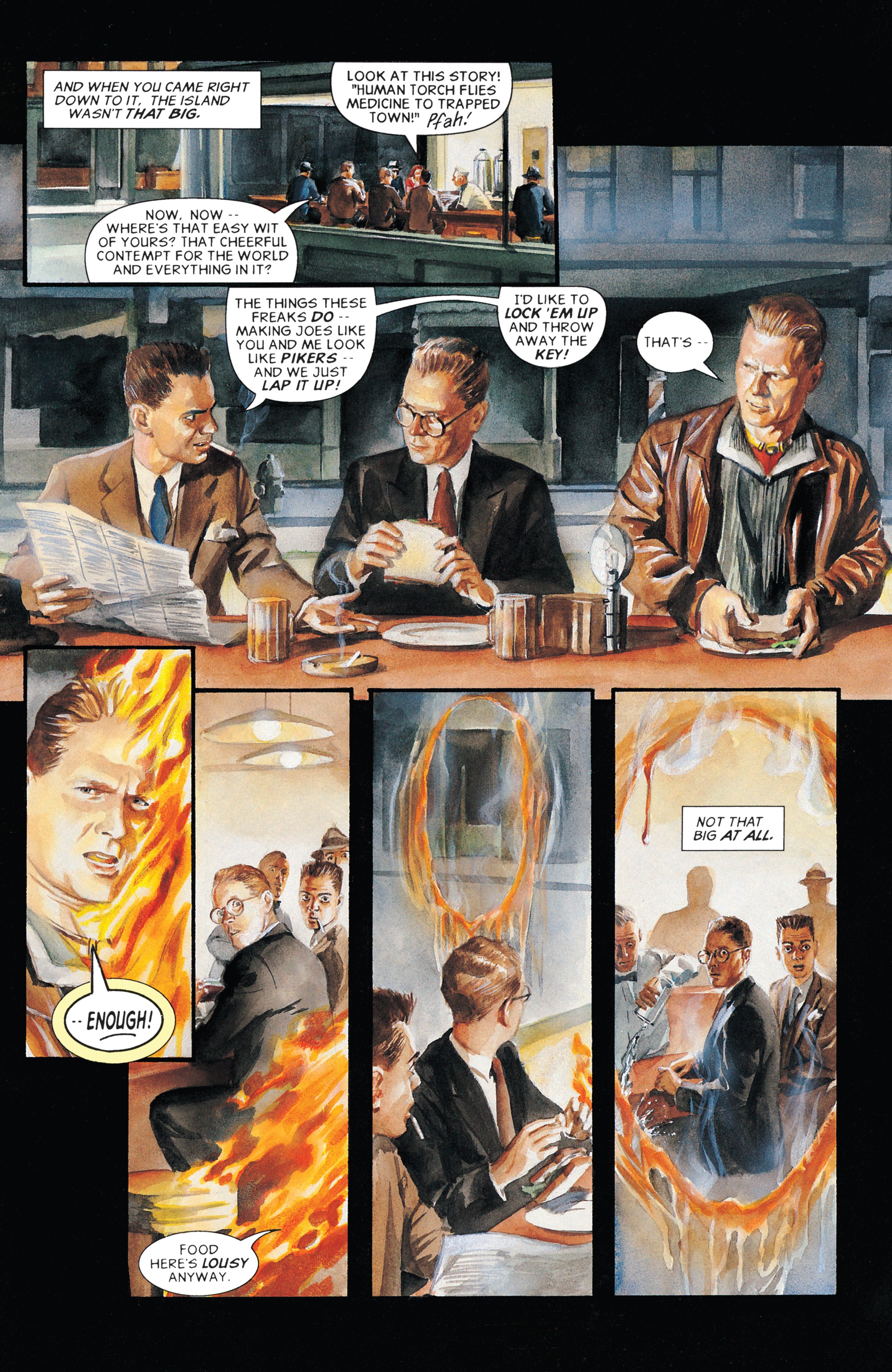 Read online Marvels Annotated comic -  Issue #1 - 27