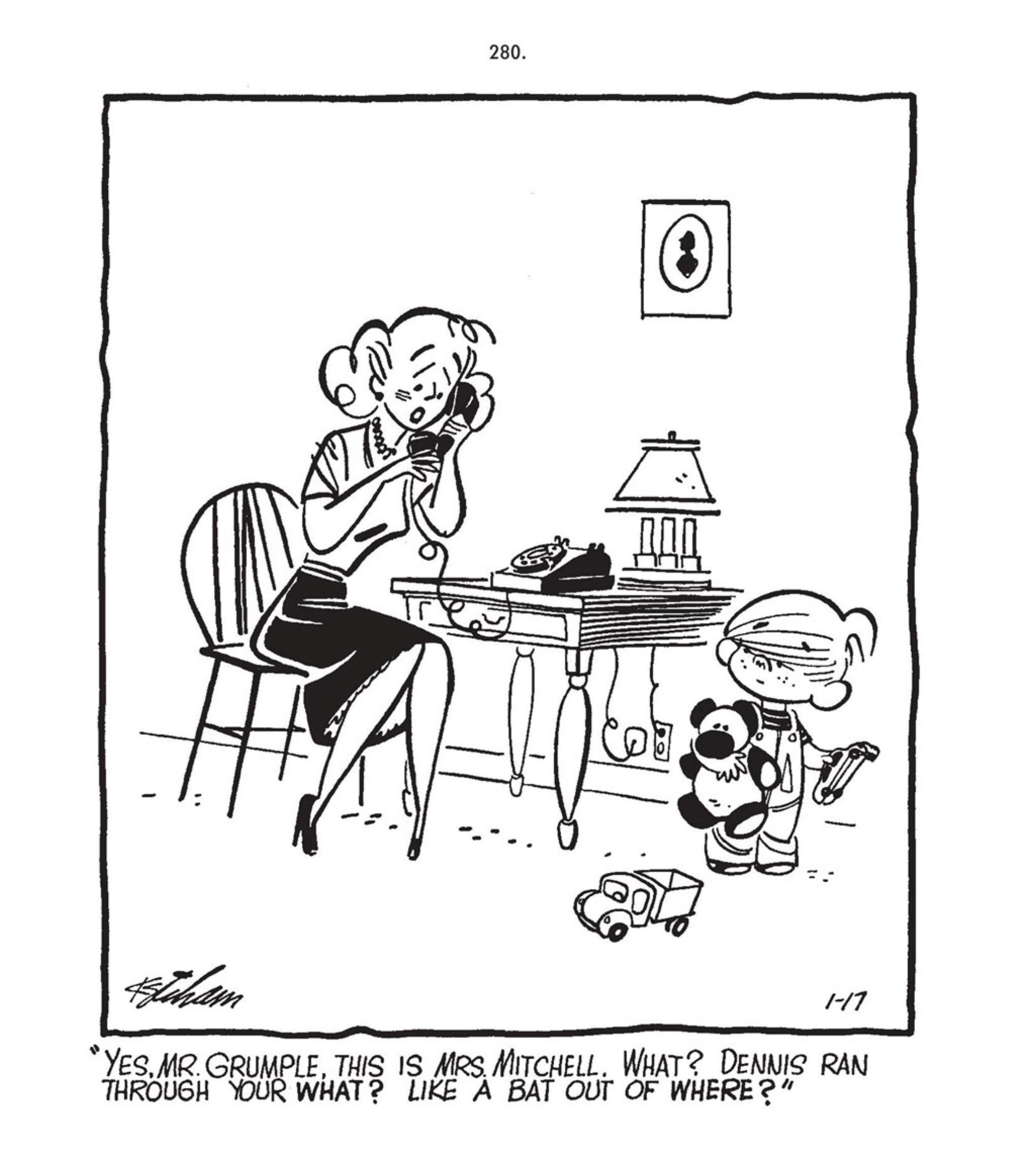 Read online Hank Ketcham's Complete Dennis the Menace comic -  Issue # TPB 1 (Part 4) - 6