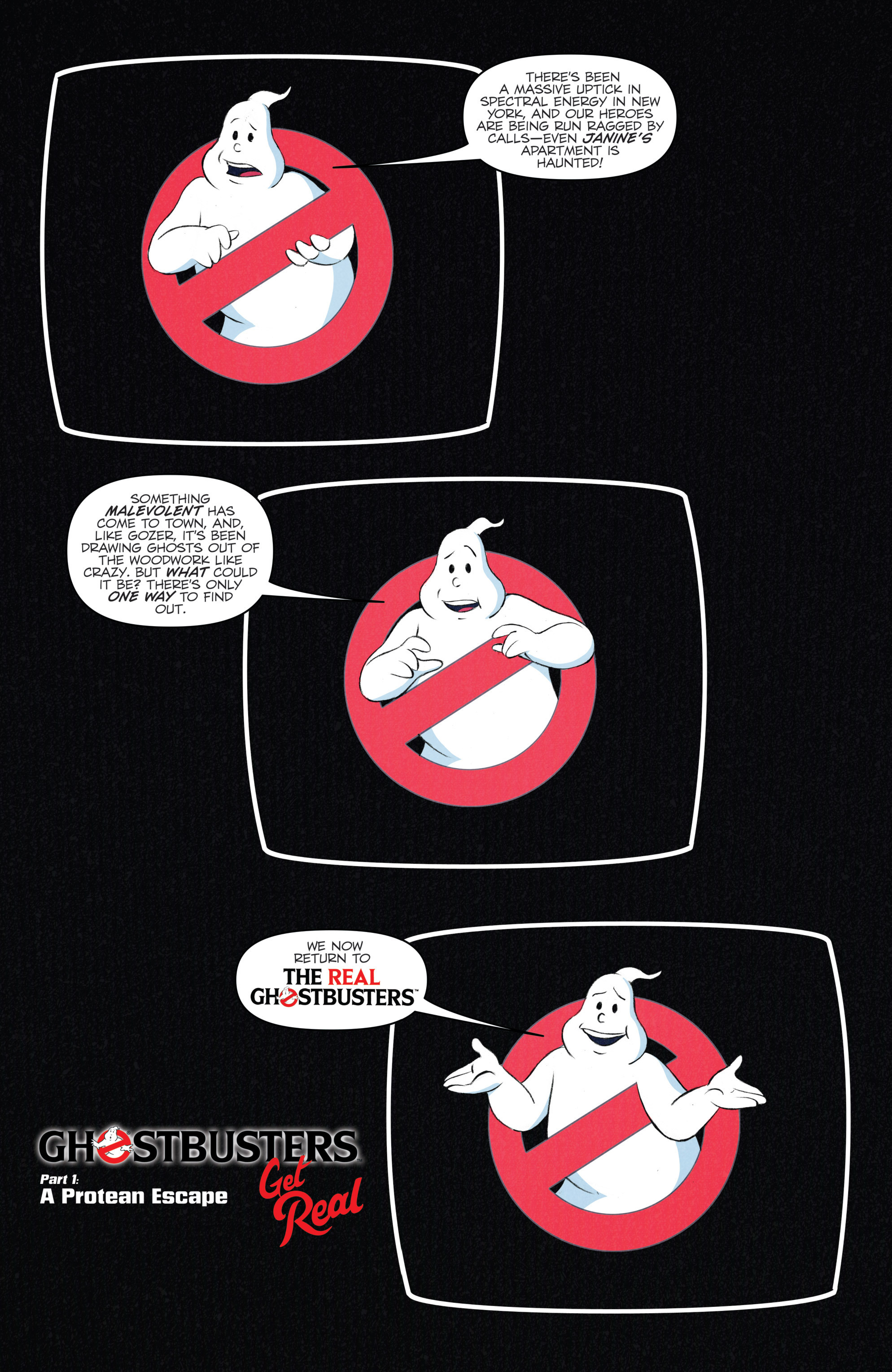 Read online Ghostbusters: Get Real comic -  Issue #1 - 4