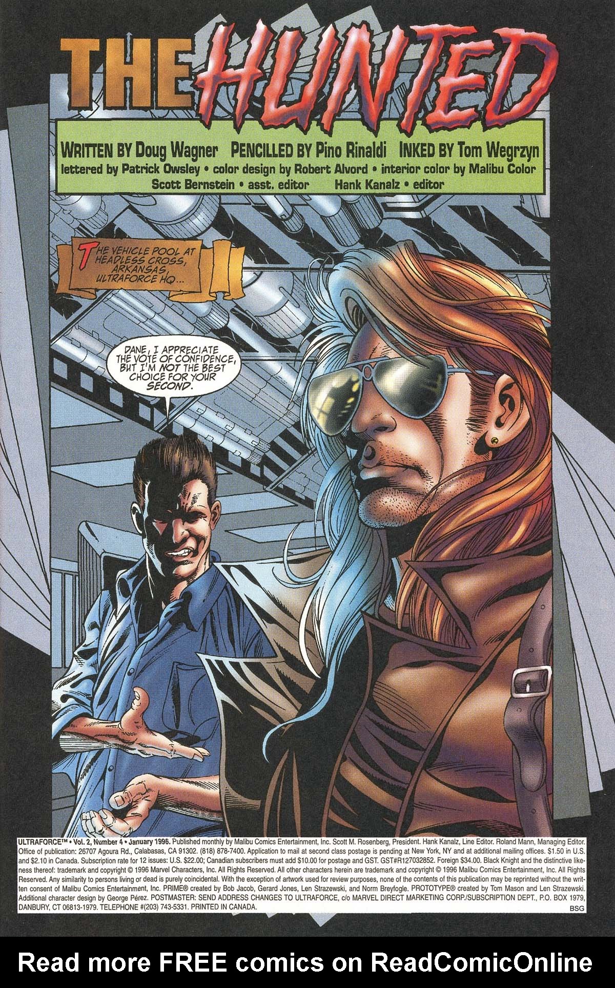 Read online UltraForce (1995) comic -  Issue #4 - 3