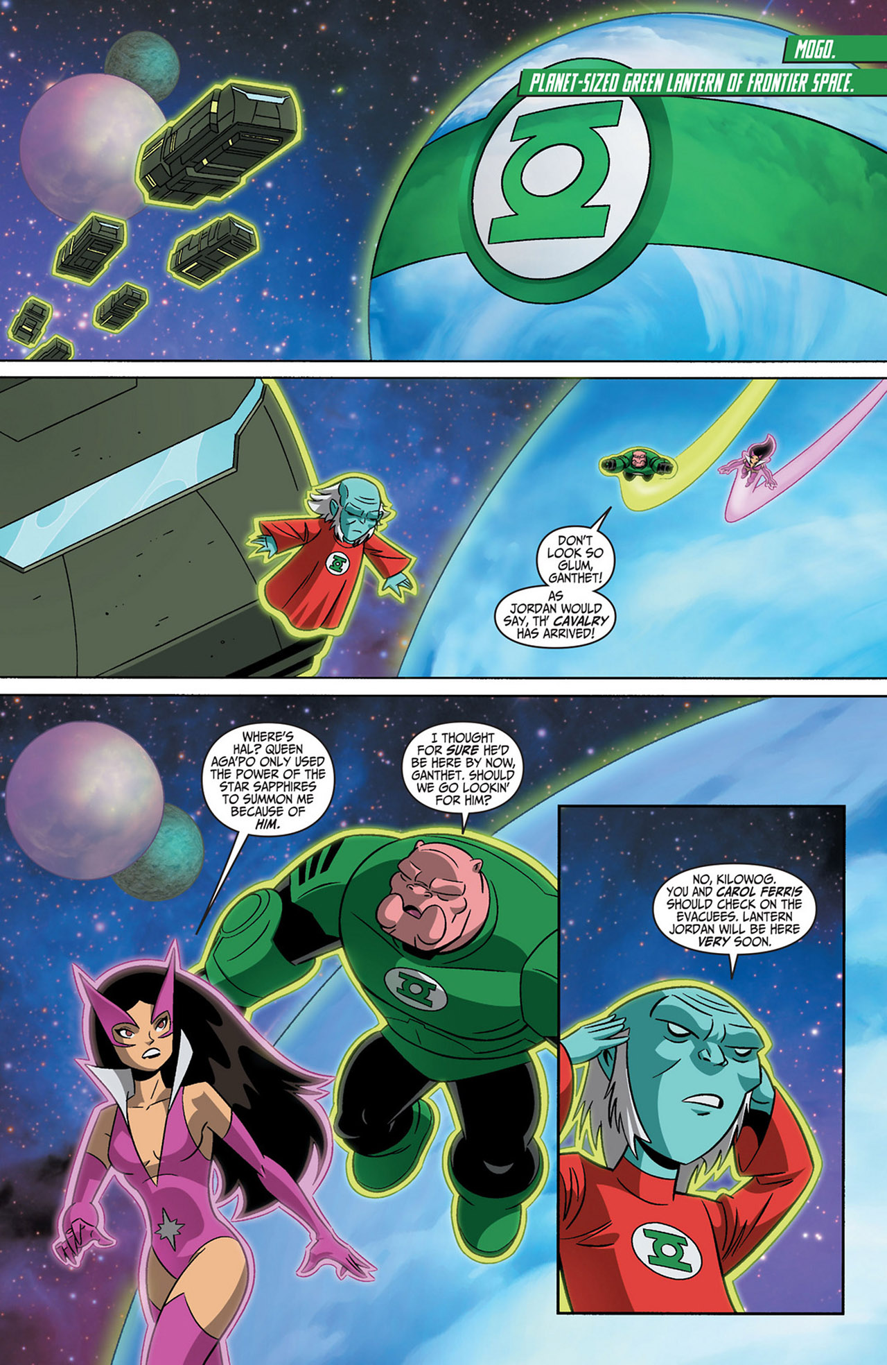 Read online Green Lantern: The Animated Series comic -  Issue #12 - 17