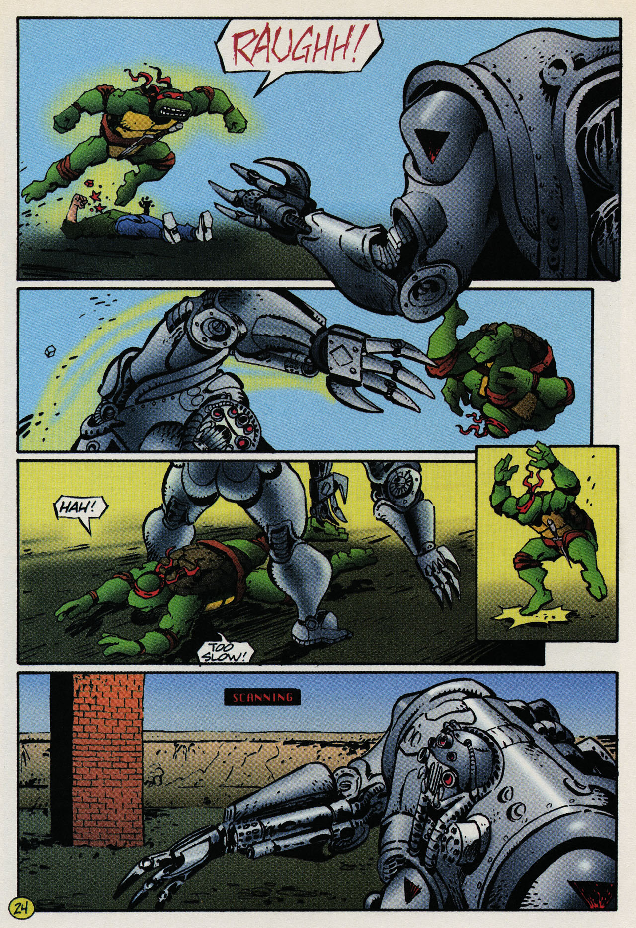 Read online Teenage Mutant Ninja Turtles (1993) comic -  Issue #7 - 26
