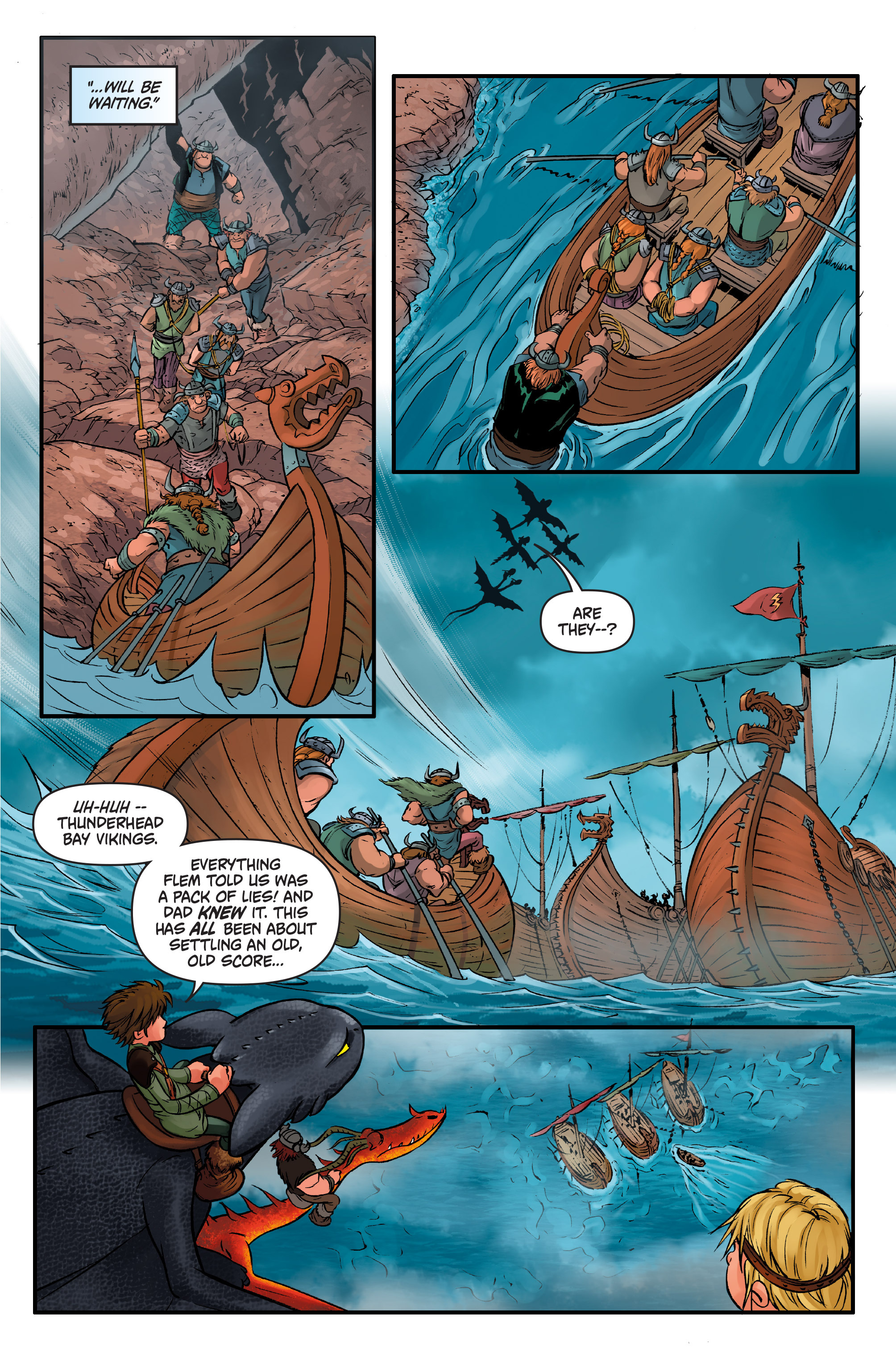 Read online DreamWorks Dragons: Defenders of Berk Collection: Fire & Ice comic -  Issue # TPB - 27