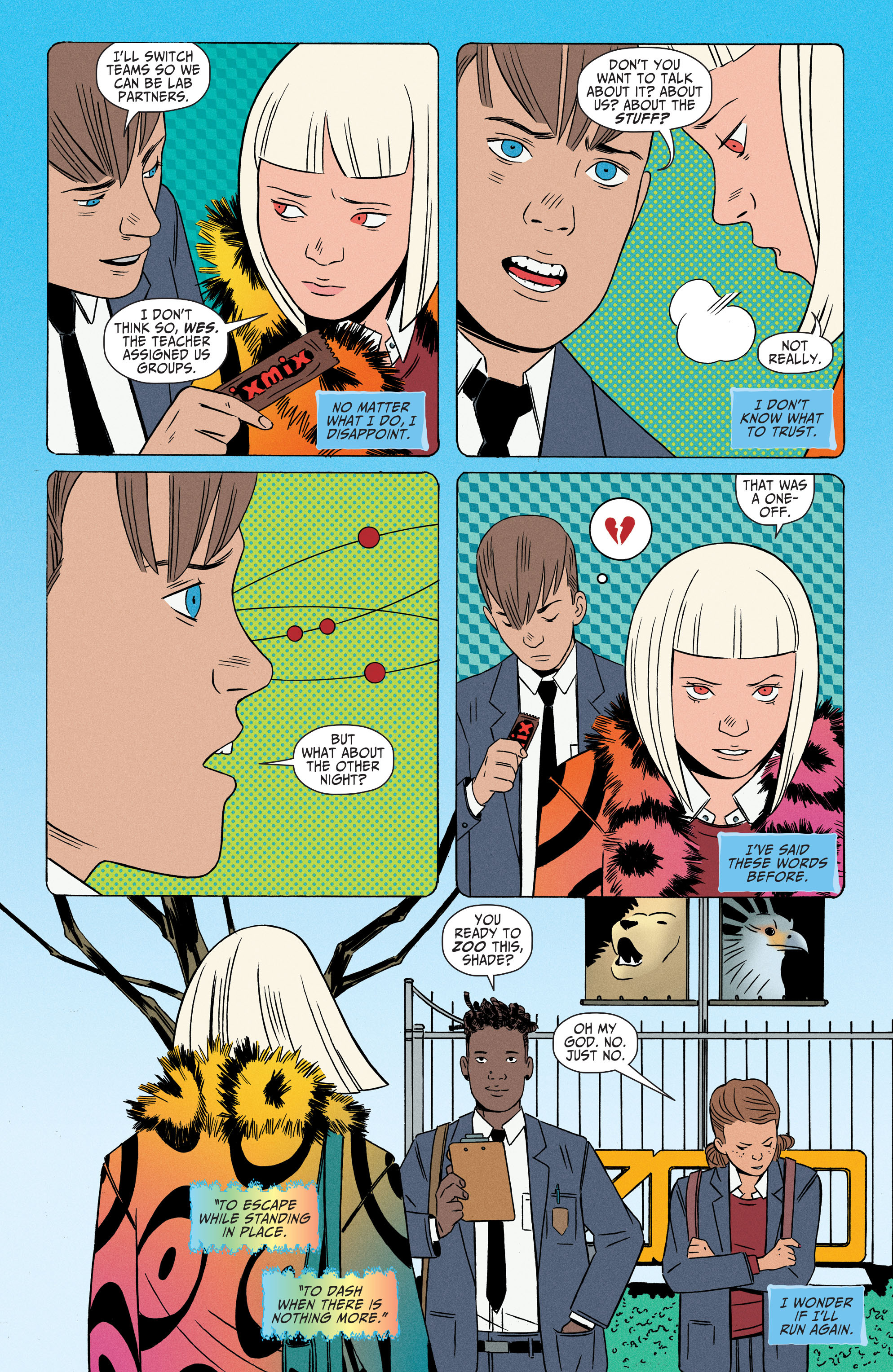 Read online Shade, the Changing Girl comic -  Issue #5 - 6