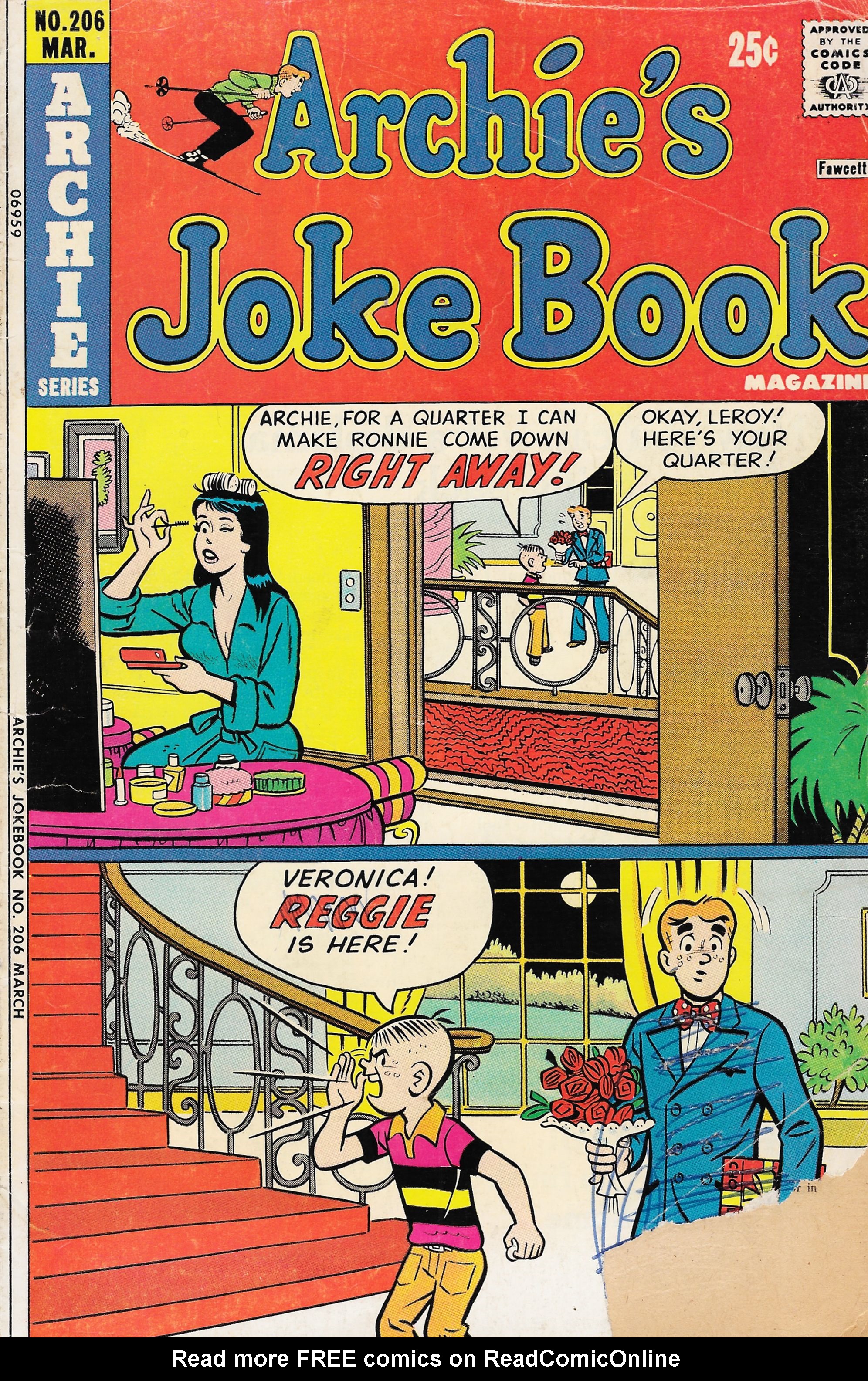 Read online Archie's Joke Book Magazine comic -  Issue #206 - 1