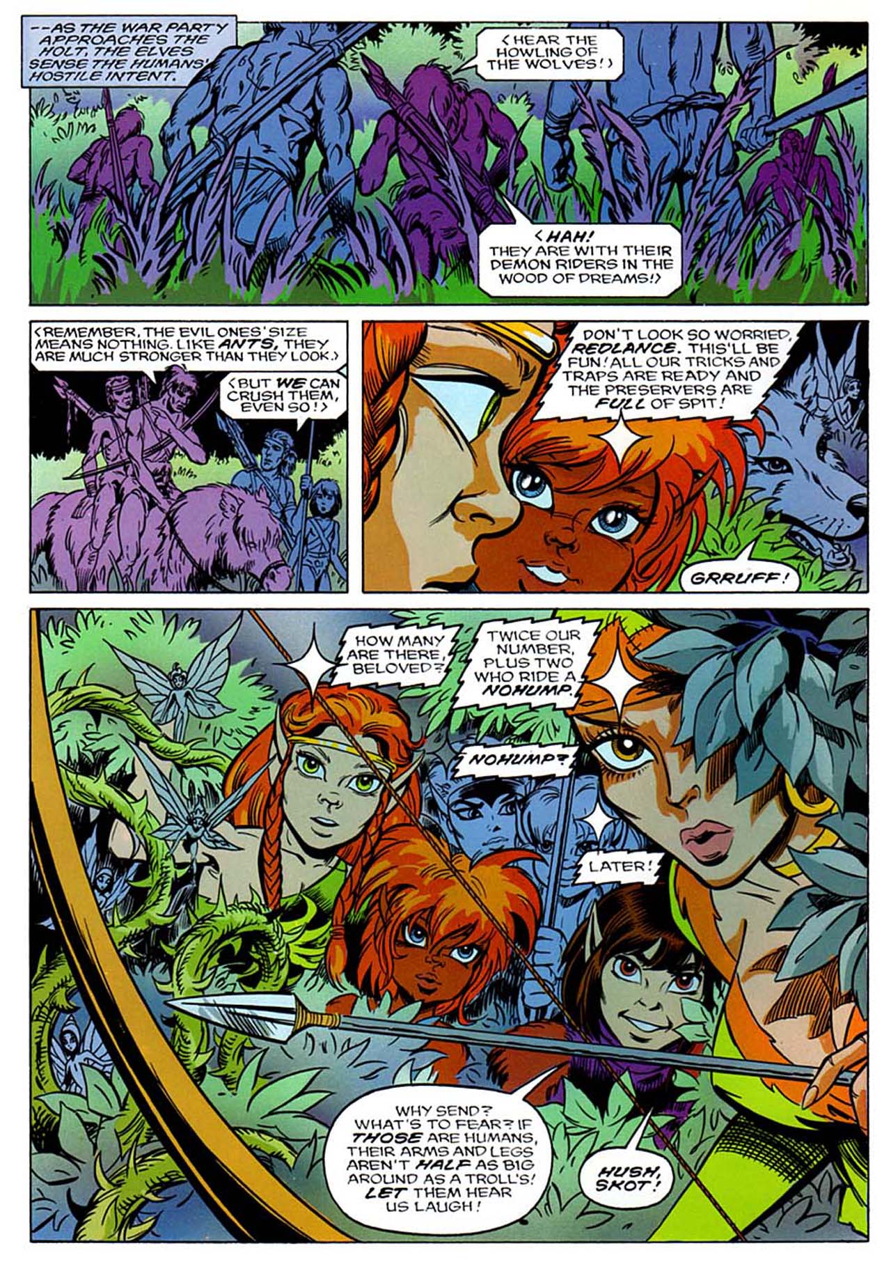 Read online ElfQuest: Siege at Blue Mountain comic -  Issue #6 - 21
