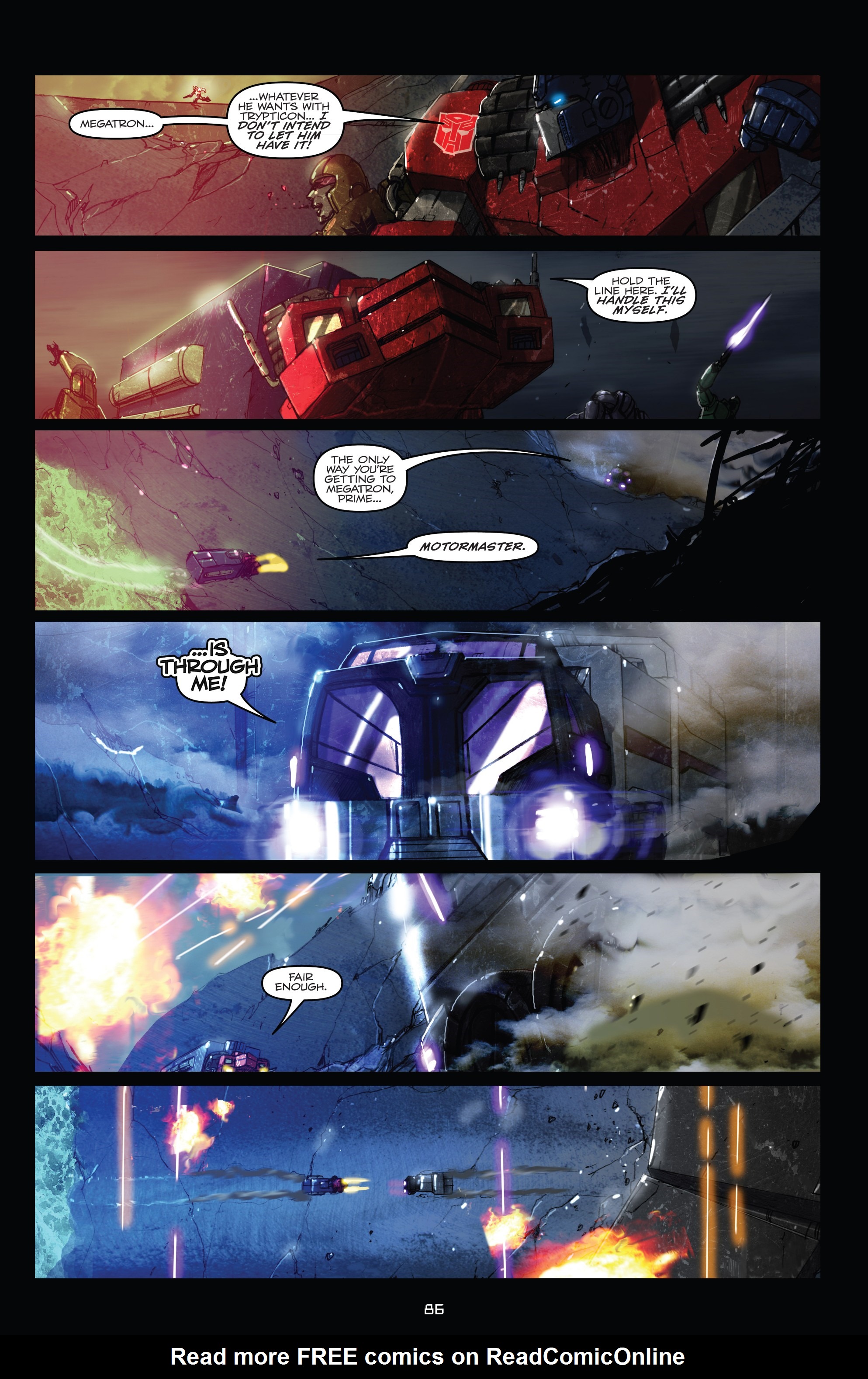 Read online Transformers: The IDW Collection Phase Two comic -  Issue # TPB 5 (Part 1) - 85
