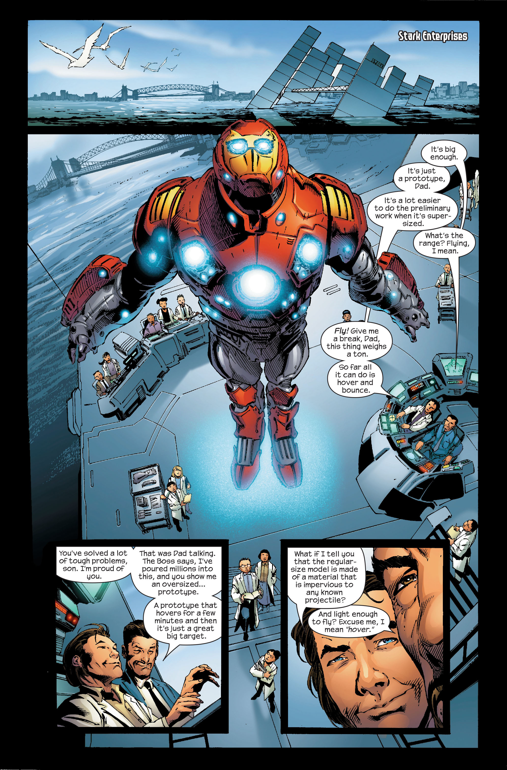 Read online Ultimate Iron Man (2005) comic -  Issue #5 - 4