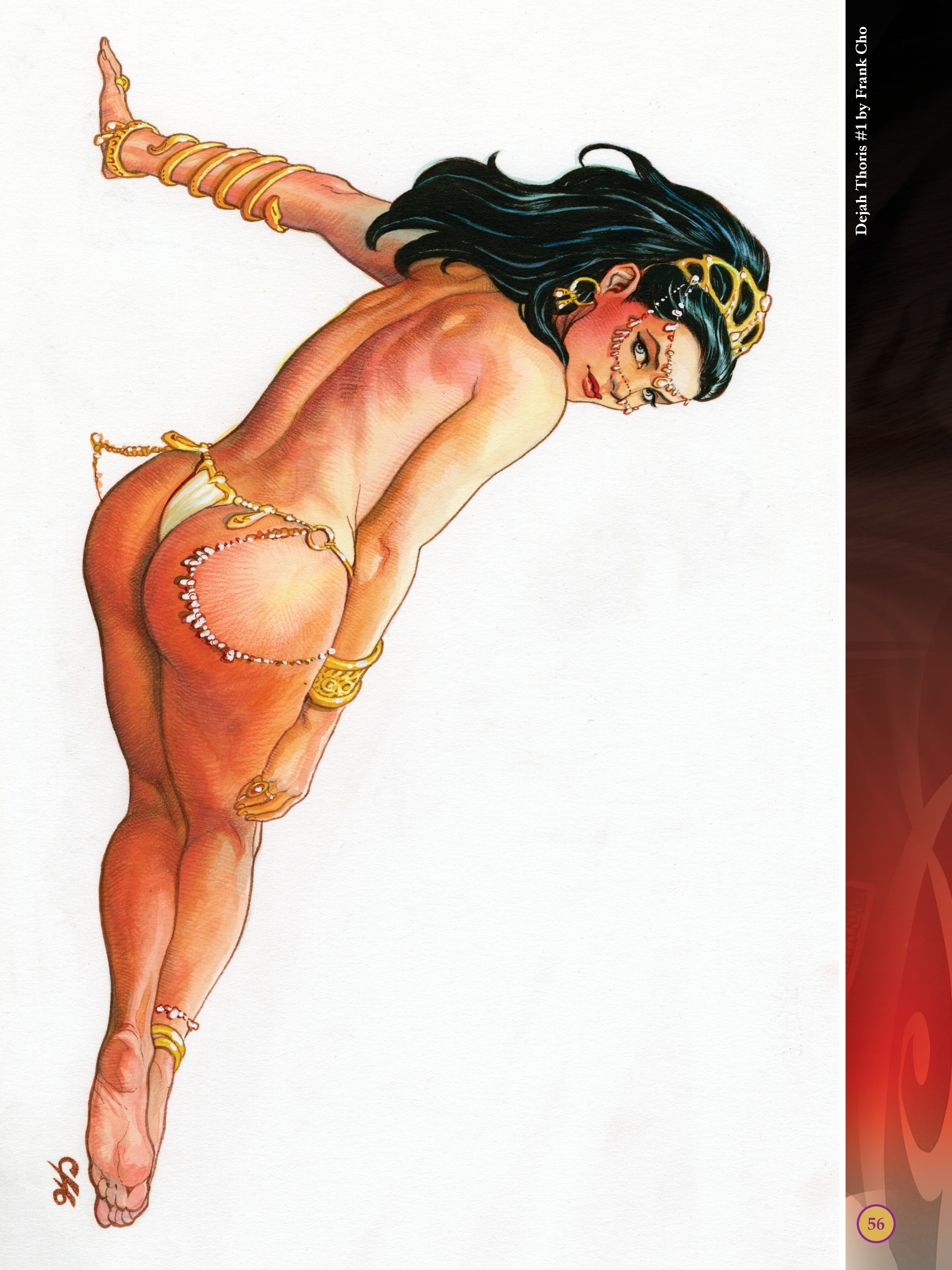 Read online The Art of Dejah Thoris and the Worlds of Mars comic -  Issue # TPB 2 (Part 1) - 55