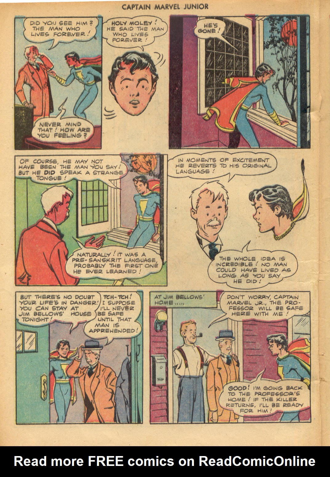 Read online Captain Marvel, Jr. comic -  Issue #54 - 8