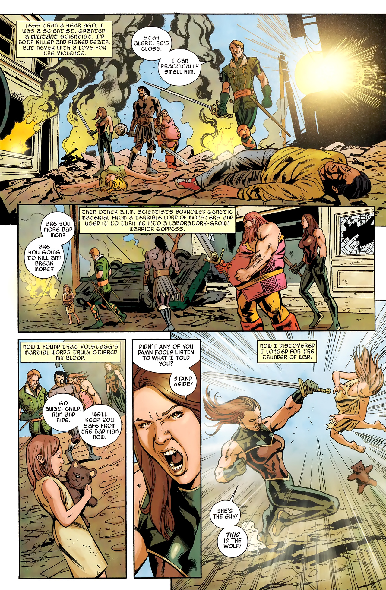 Read online Warriors Three comic -  Issue #4 - 5
