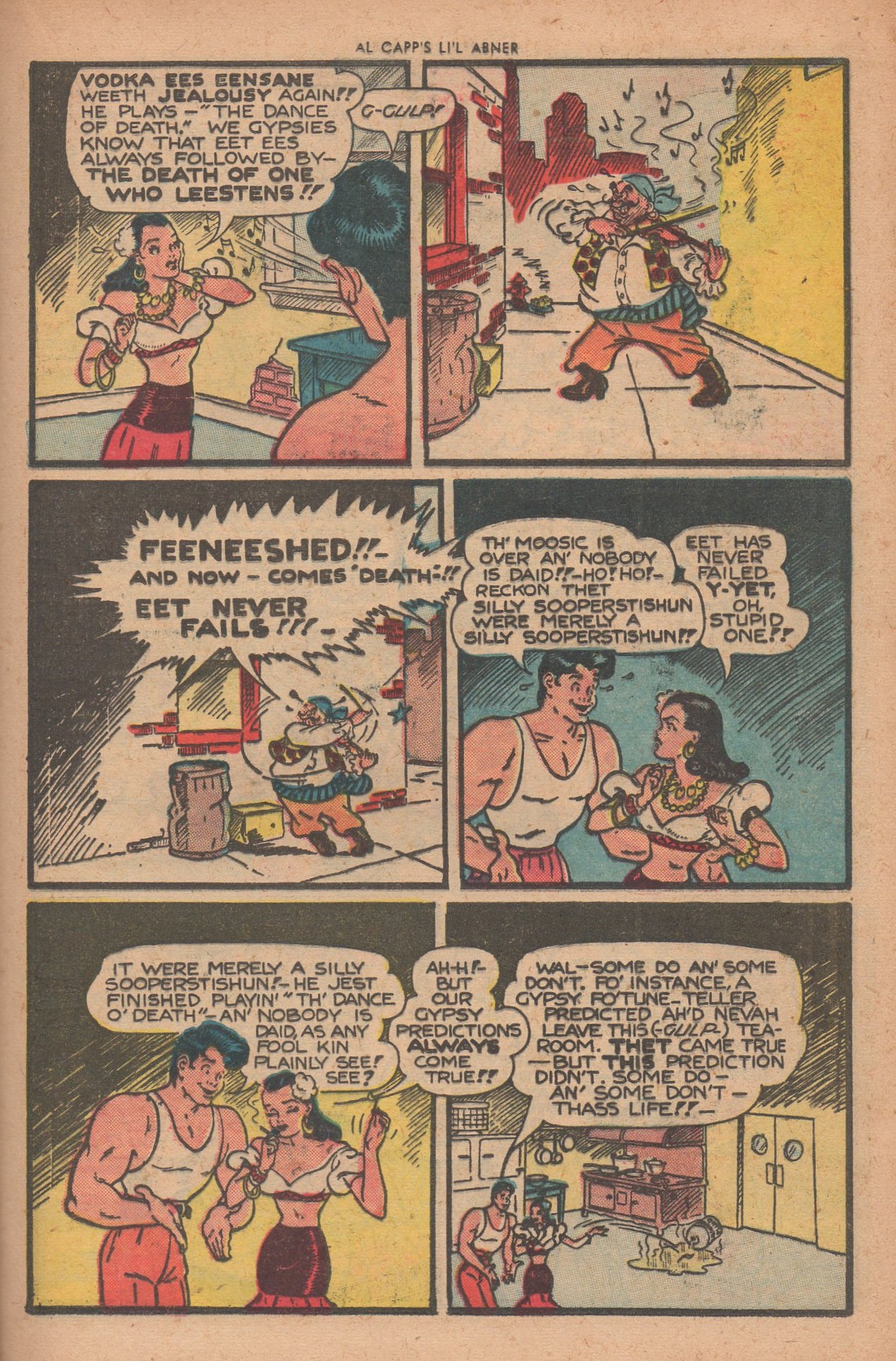 Read online Li'l Abner Comics comic -  Issue #73 - 25