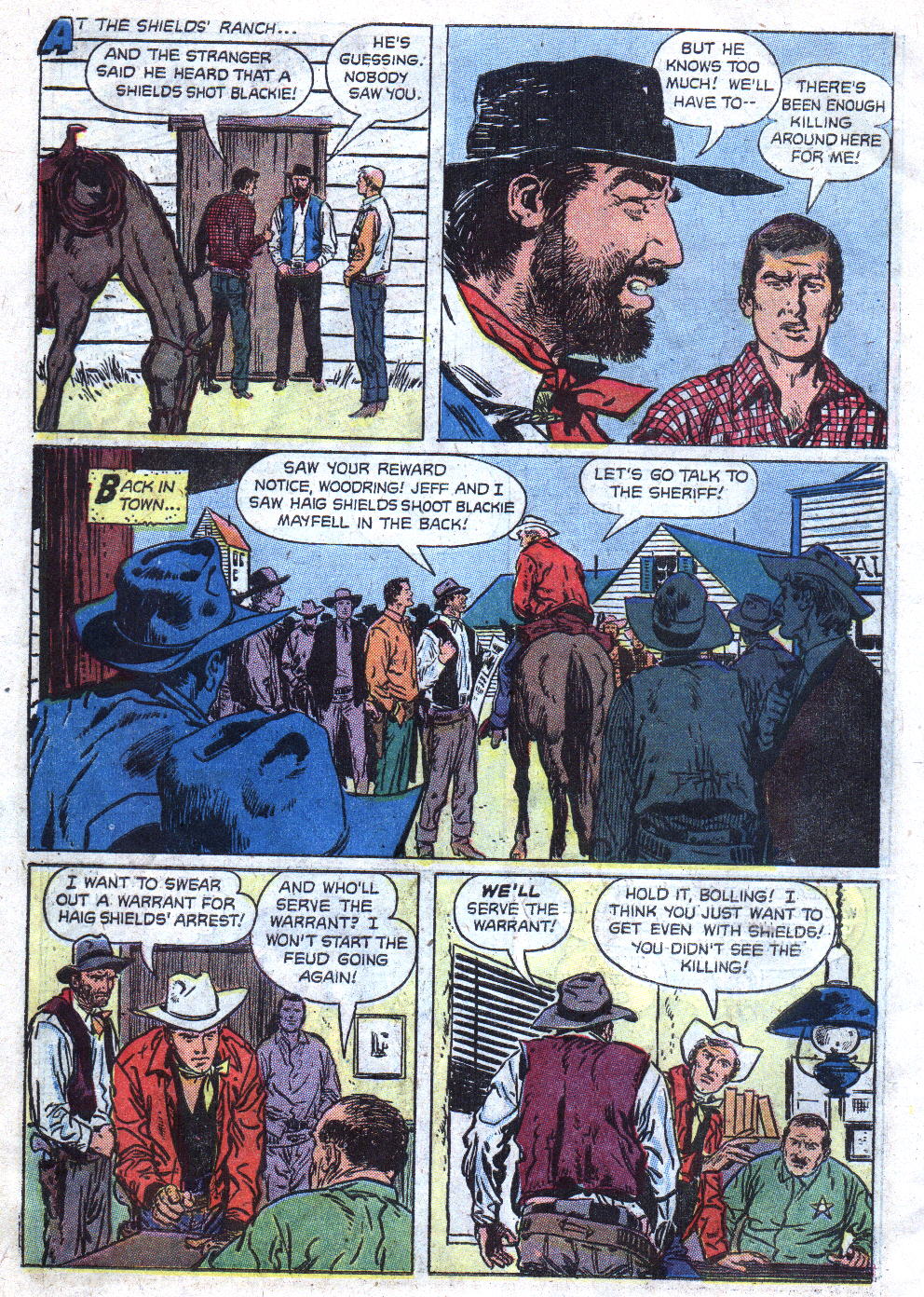 Read online Four Color Comics comic -  Issue #739 - 6