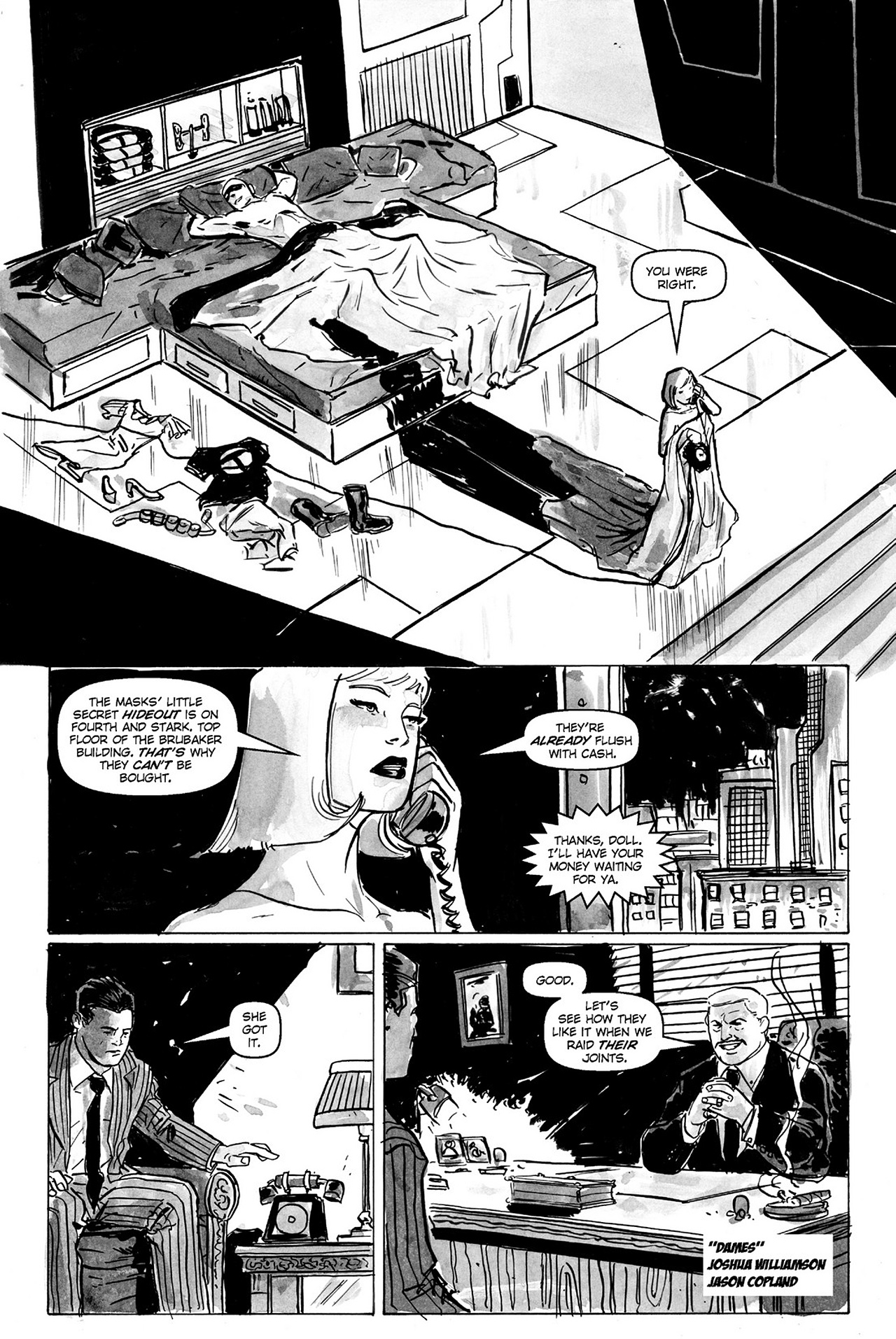 Read online Masks & Mobsters comic -  Issue #4 - 12