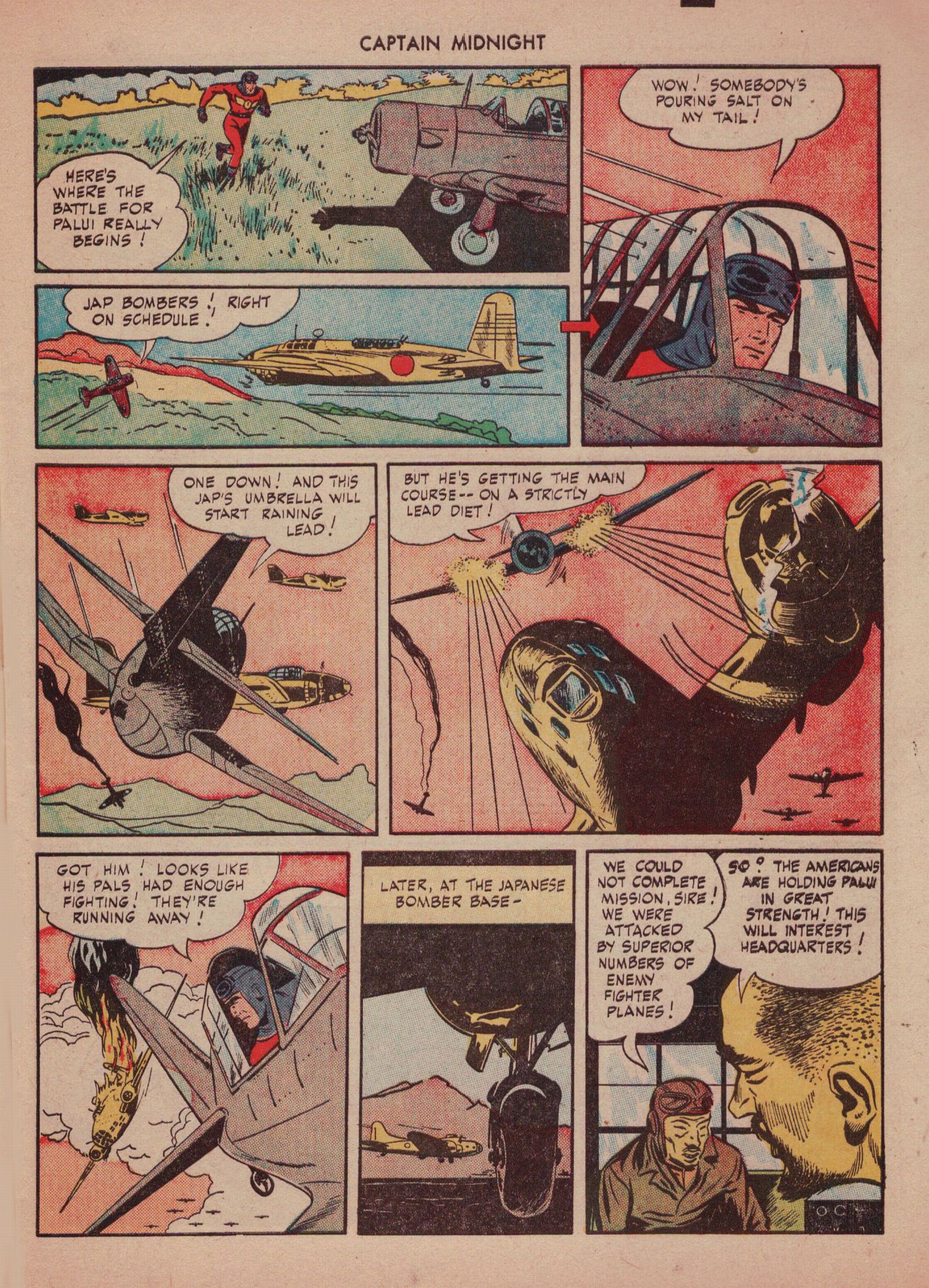 Read online Captain Midnight (1942) comic -  Issue #41 - 19