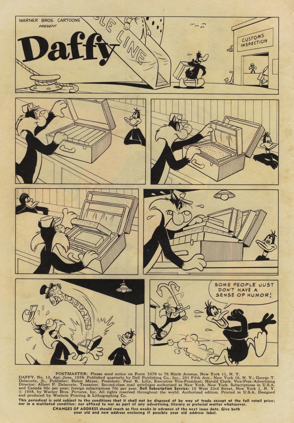 Read online Daffy comic -  Issue #13 - 2