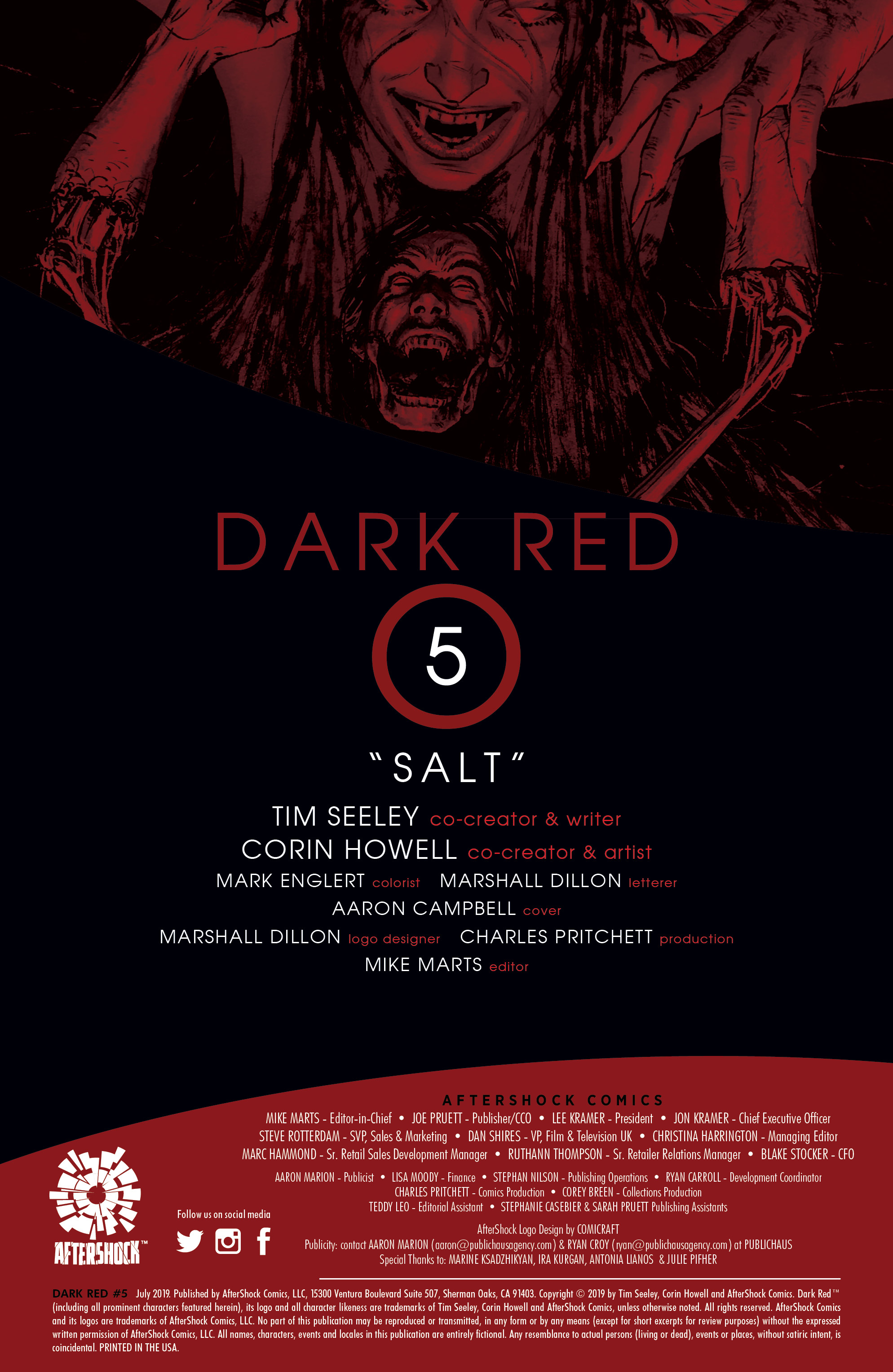 Read online Dark Red comic -  Issue #5 - 2