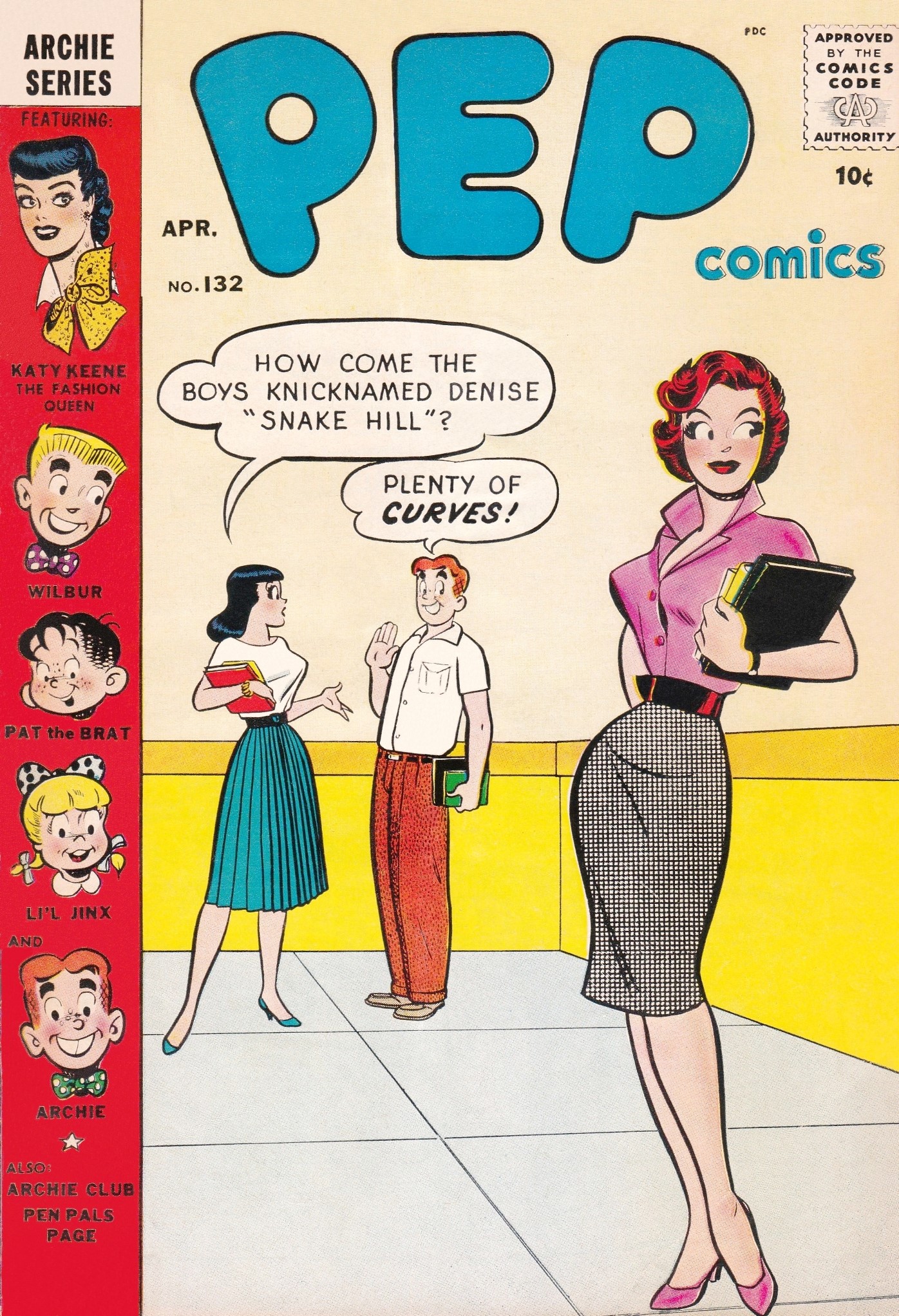 Read online Pep Comics comic -  Issue #132 - 1