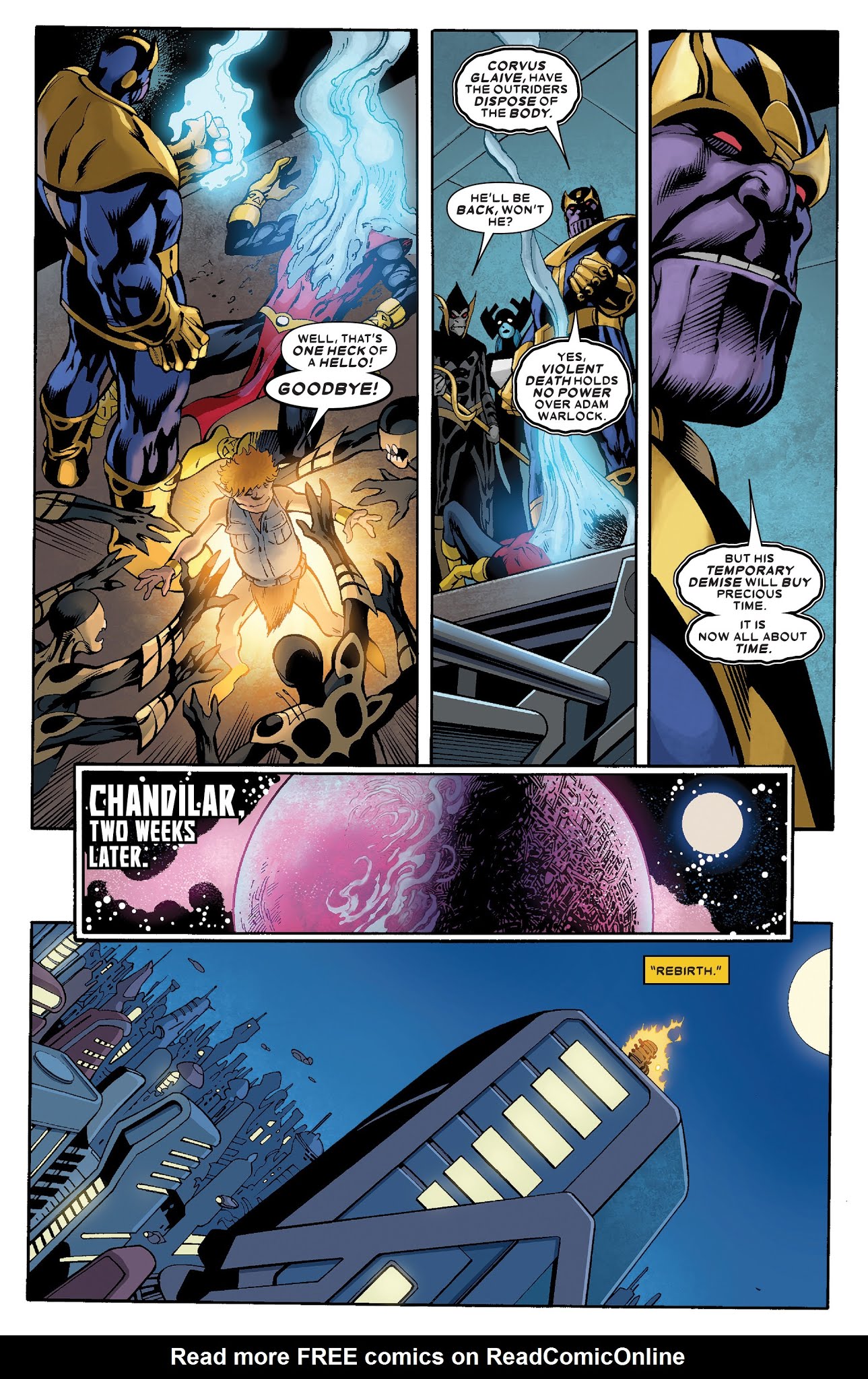 Read online Thanos: The Infinity Conflict comic -  Issue # TPB - 14