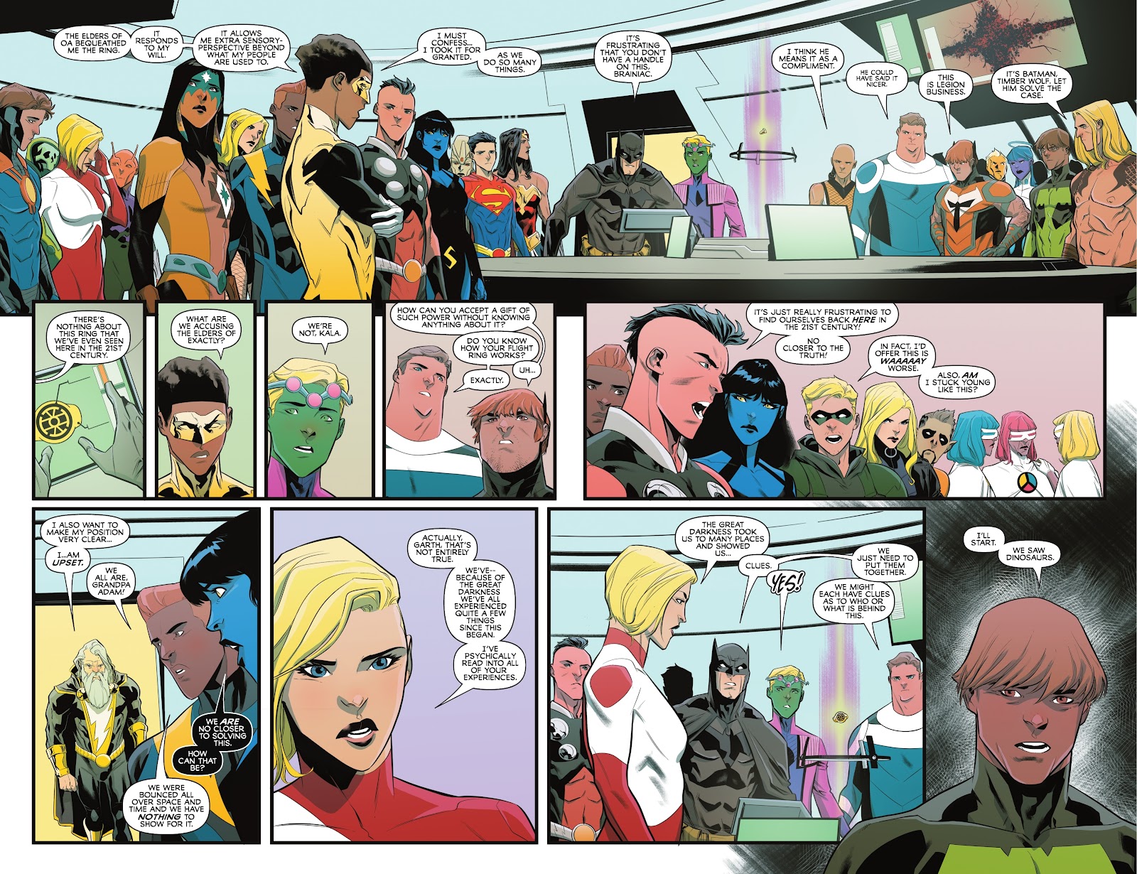 Justice League vs. The Legion of Super-Heroes issue 5 - Page 9