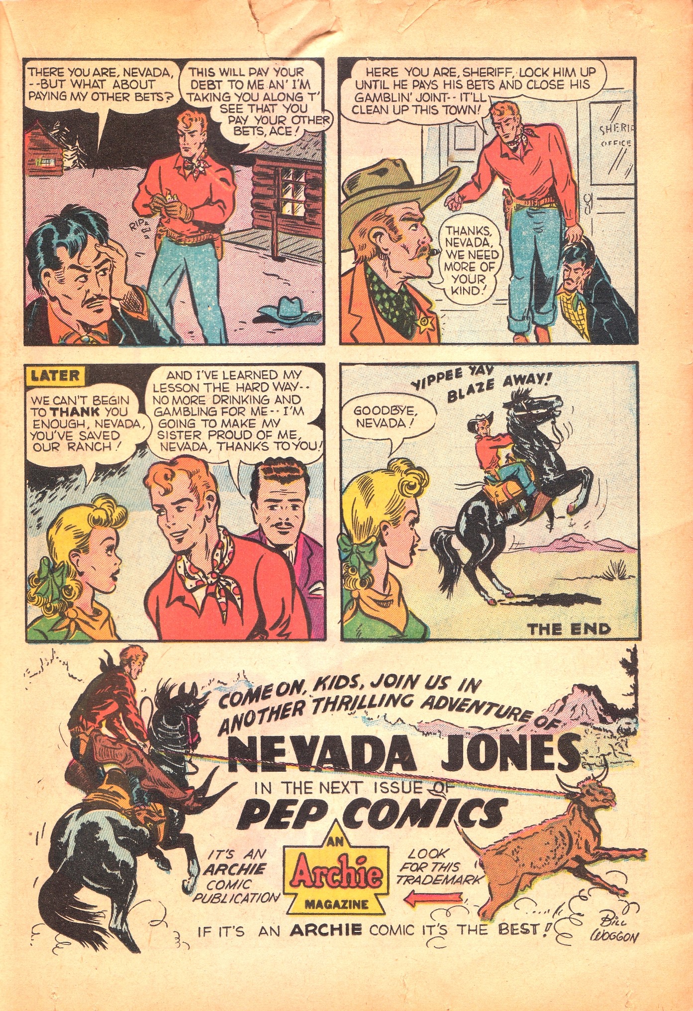Read online Pep Comics comic -  Issue #72 - 30
