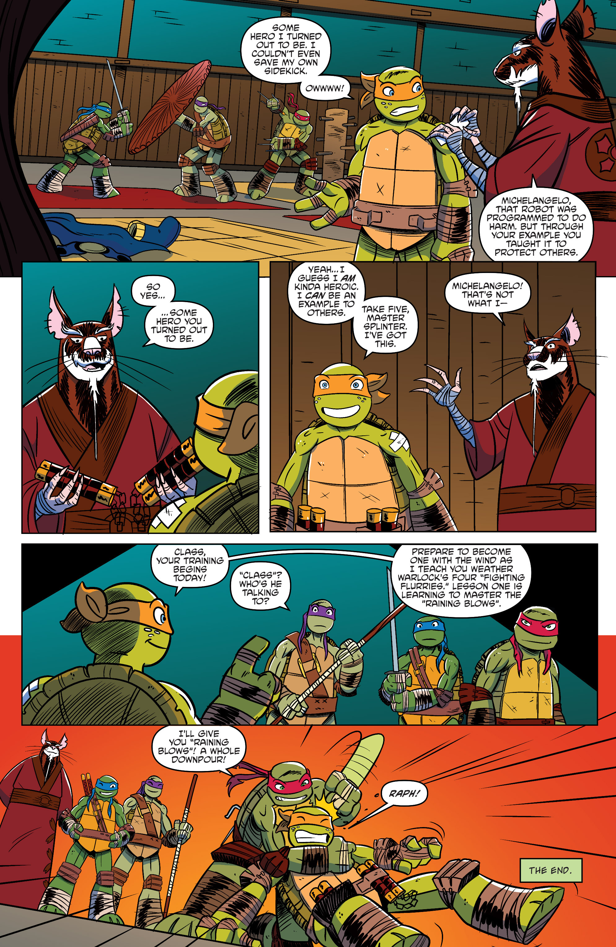 Read online Teenage Mutant Ninja Turtles New Animated Adventures comic -  Issue #11 - 16