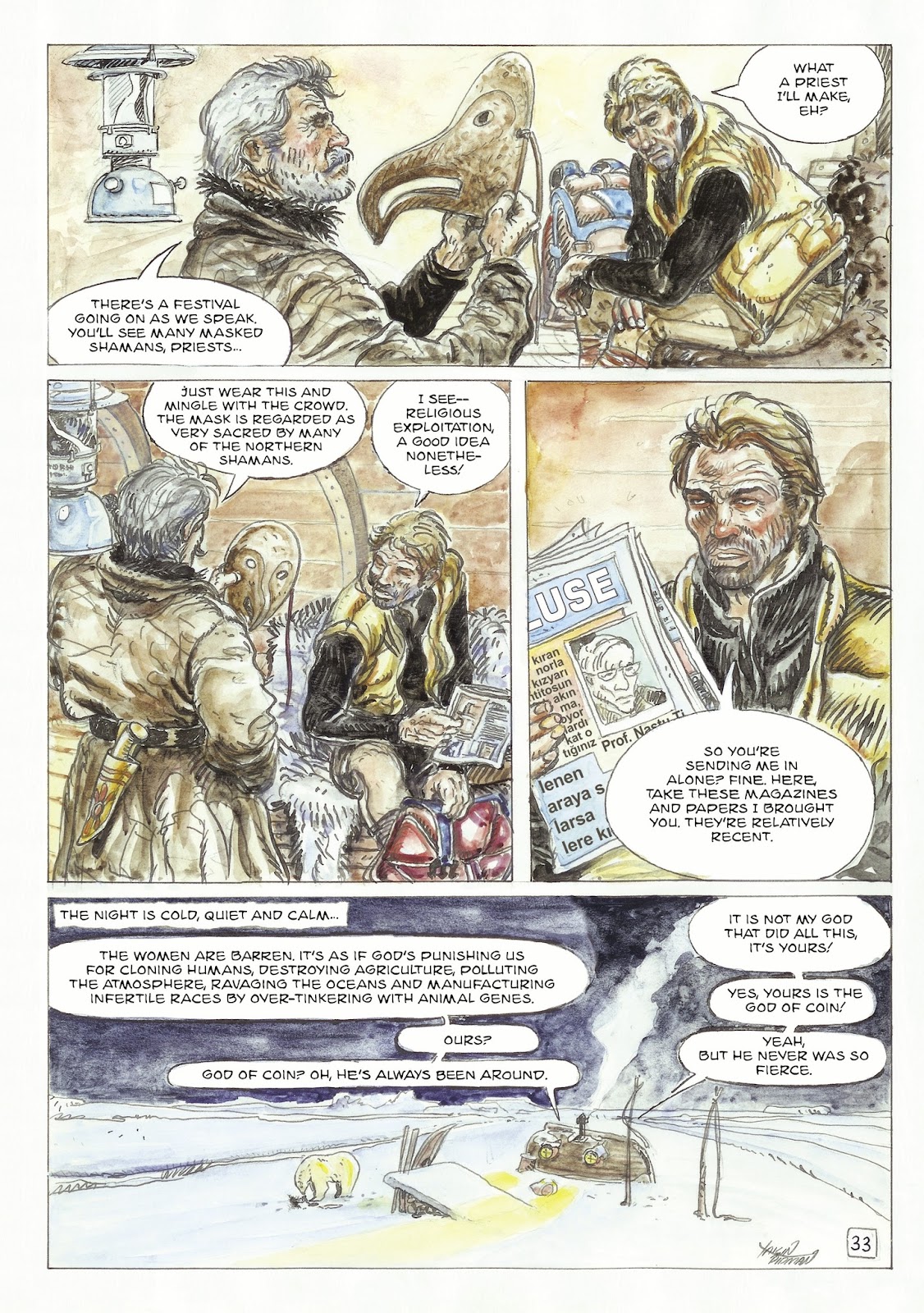 The Man With the Bear issue 1 - Page 35