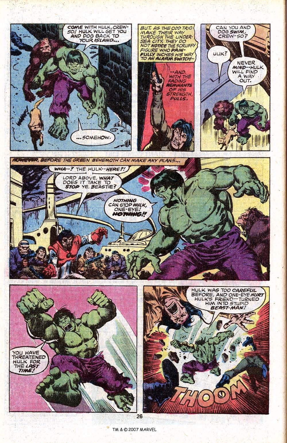 Read online The Incredible Hulk (1968) comic -  Issue #220 - 28