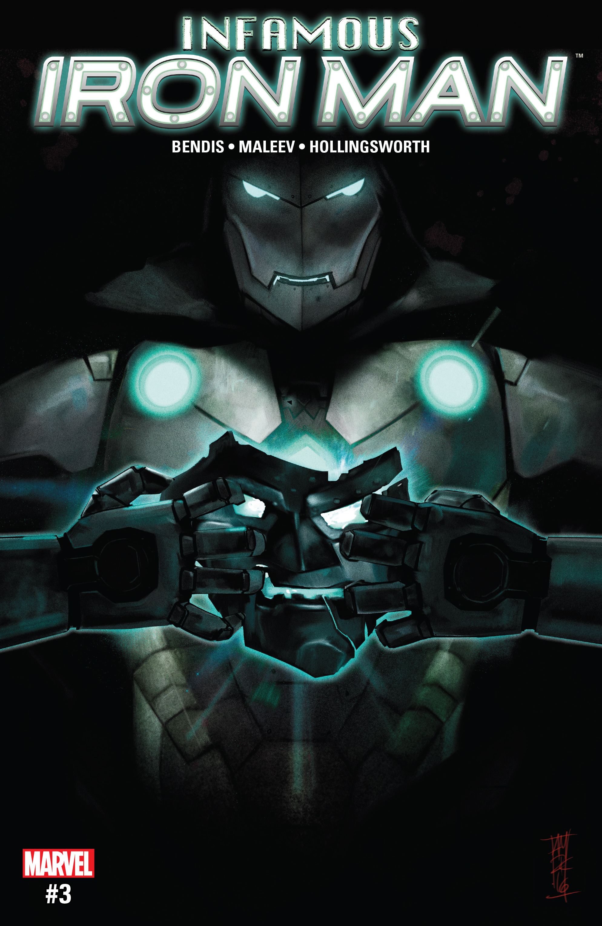 Read online Infamous Iron Man comic -  Issue #3 - 1