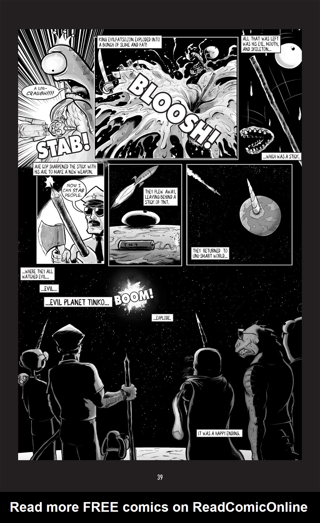 Read online Axe Cop comic -  Issue # TPB 1 - 39