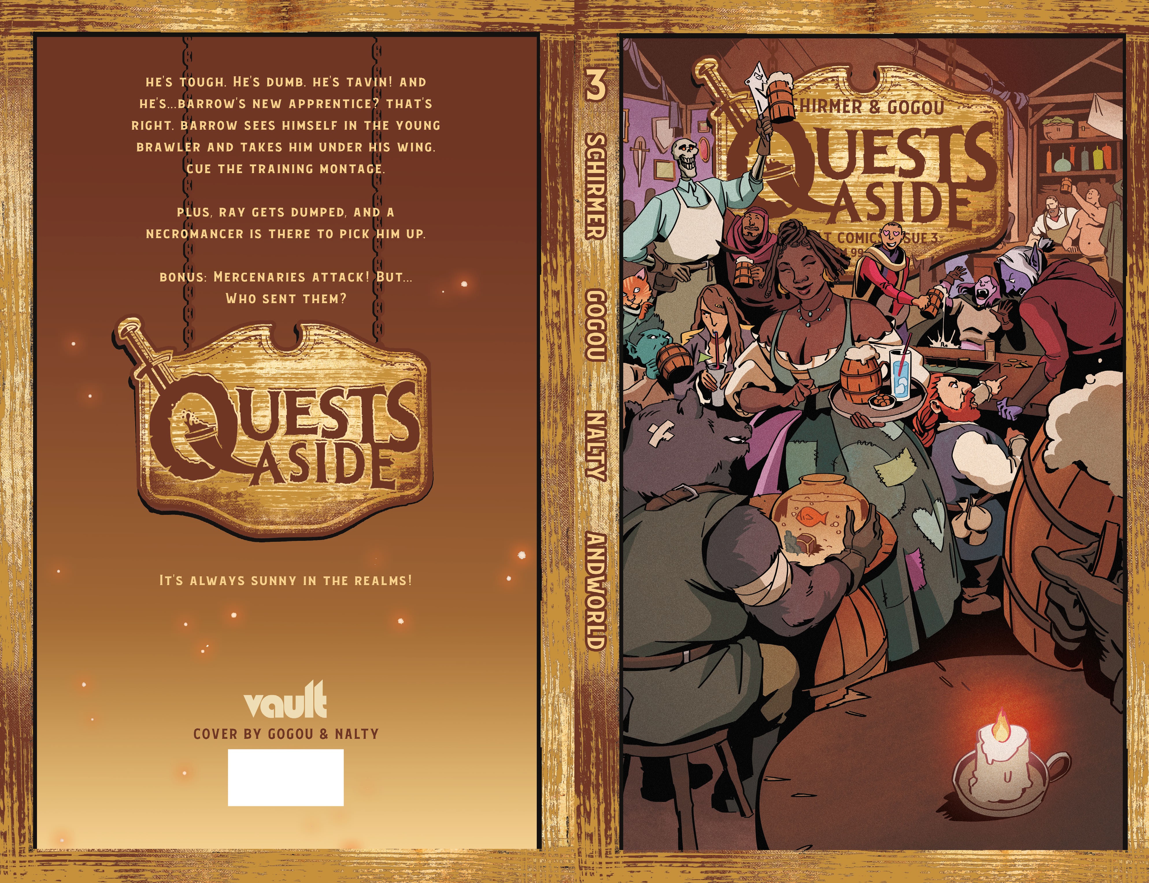 Read online Quests Aside comic -  Issue #3 - 2