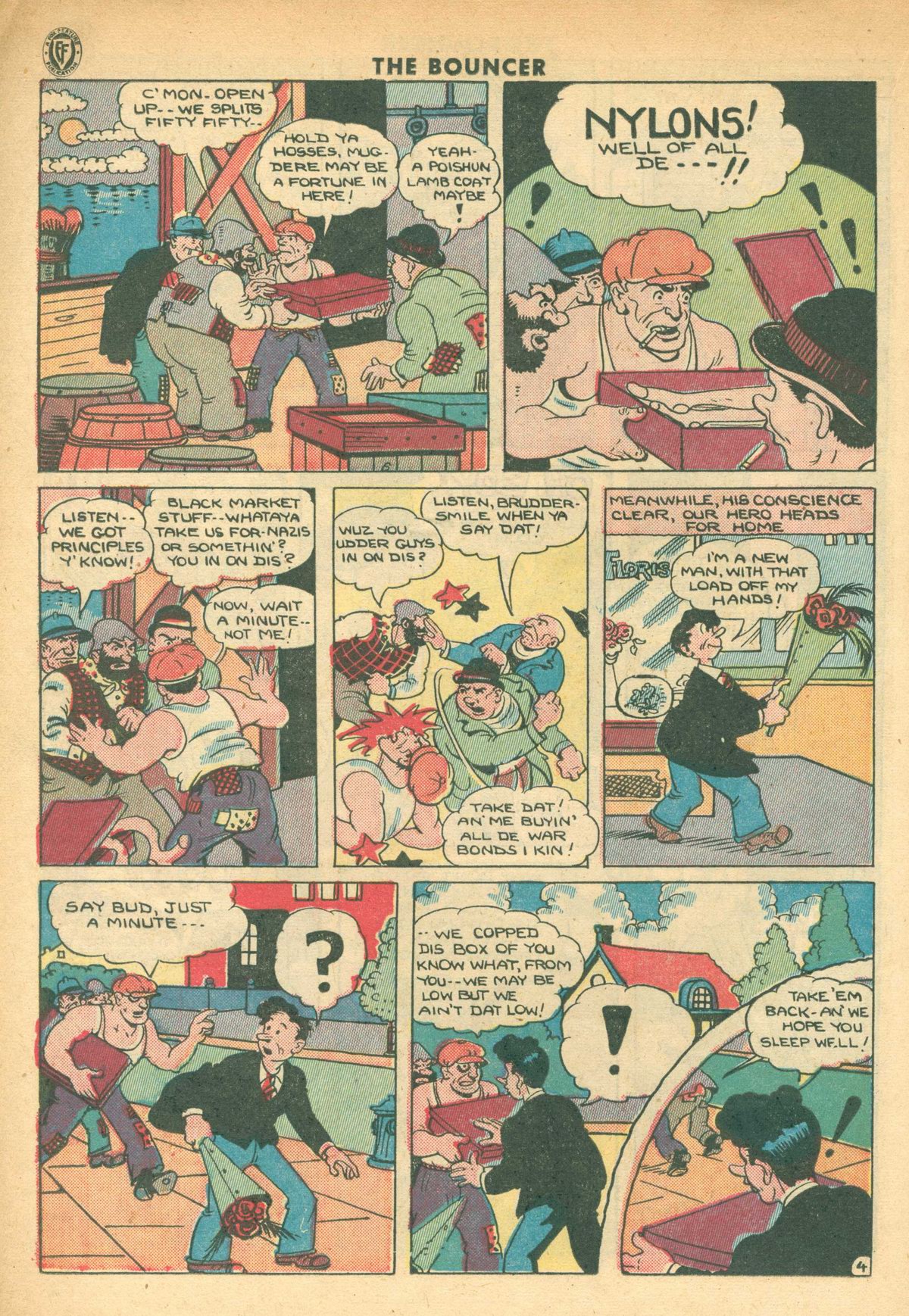 Read online The Bouncer (1944) comic -  Issue #11 - 22