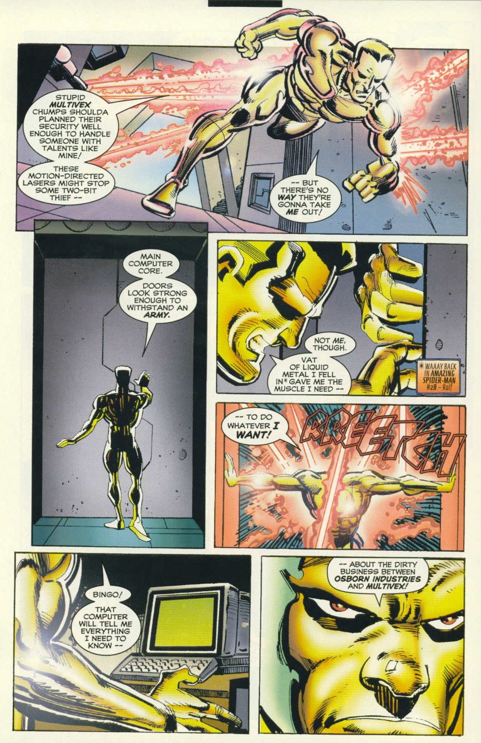 Read online The Sensational Spider-Man (1996) comic -  Issue #5 - 12