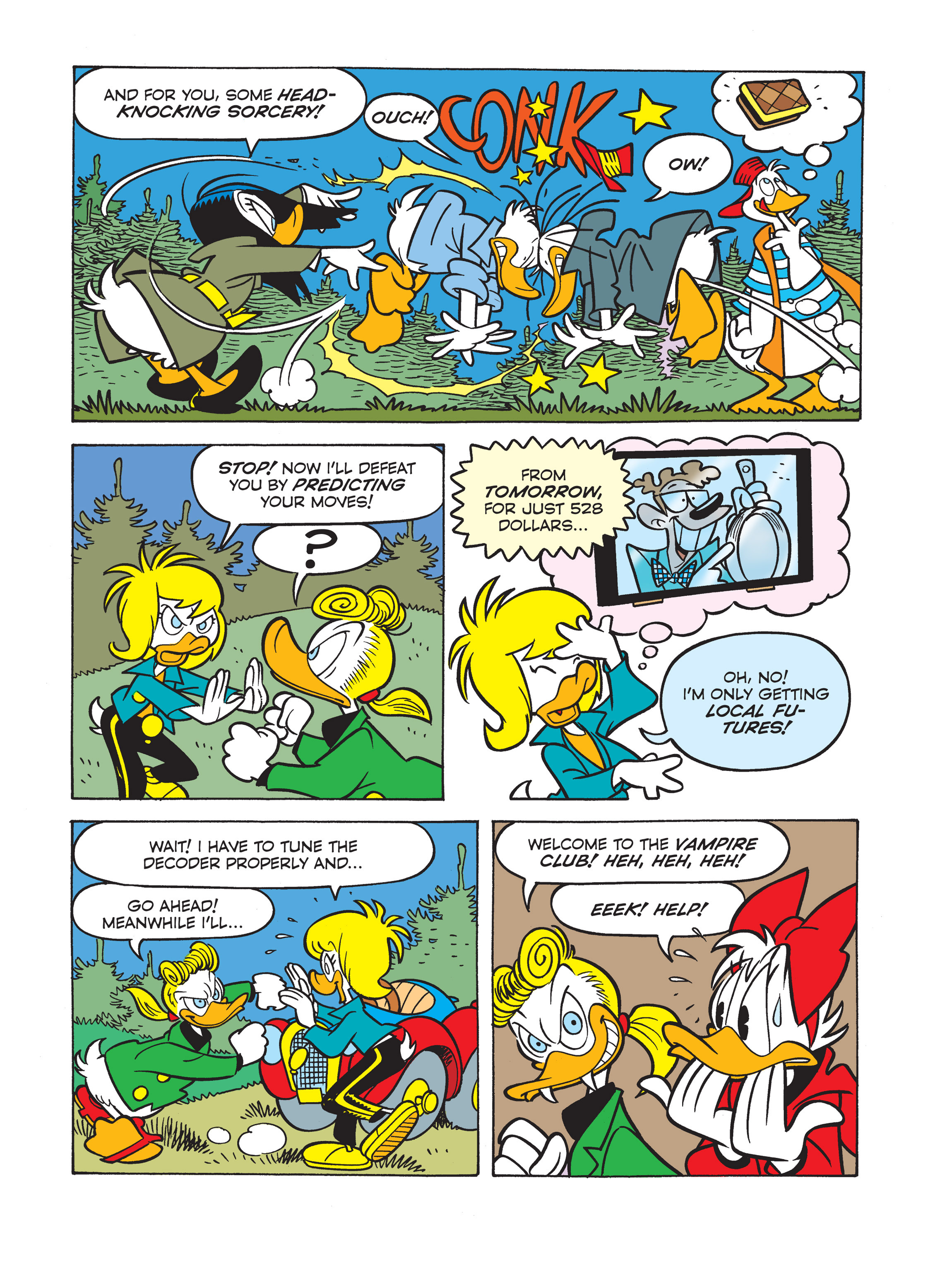 Read online Quacklight: Bewitching Vampires In Duckburg comic -  Issue # Full - 27