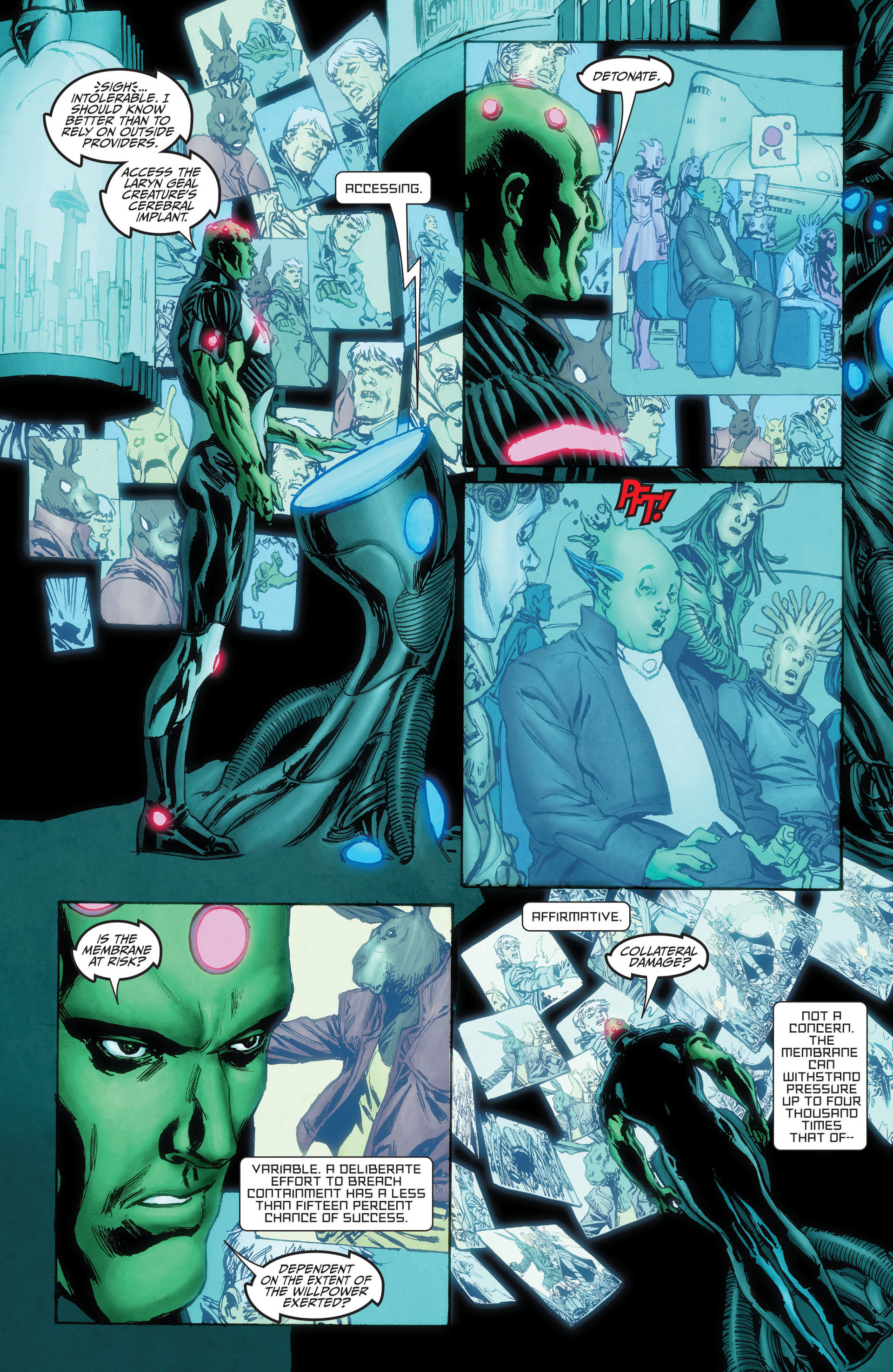 Read online Threshold (2013) comic -  Issue #5 - 12