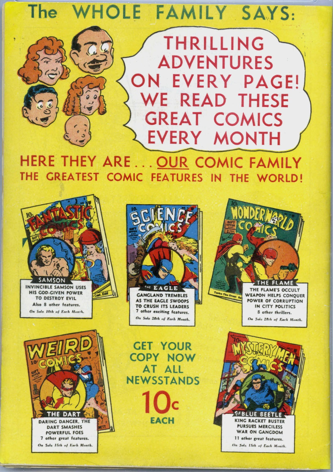 Read online Weird Comics comic -  Issue #7 - 68