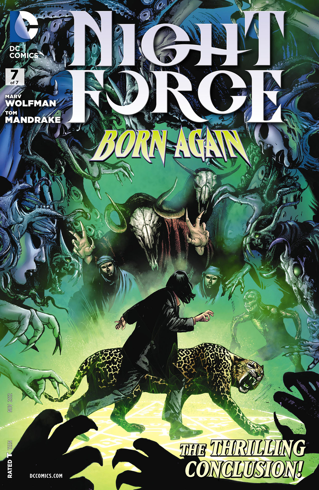 Read online Night Force (2012) comic -  Issue #7 - 1