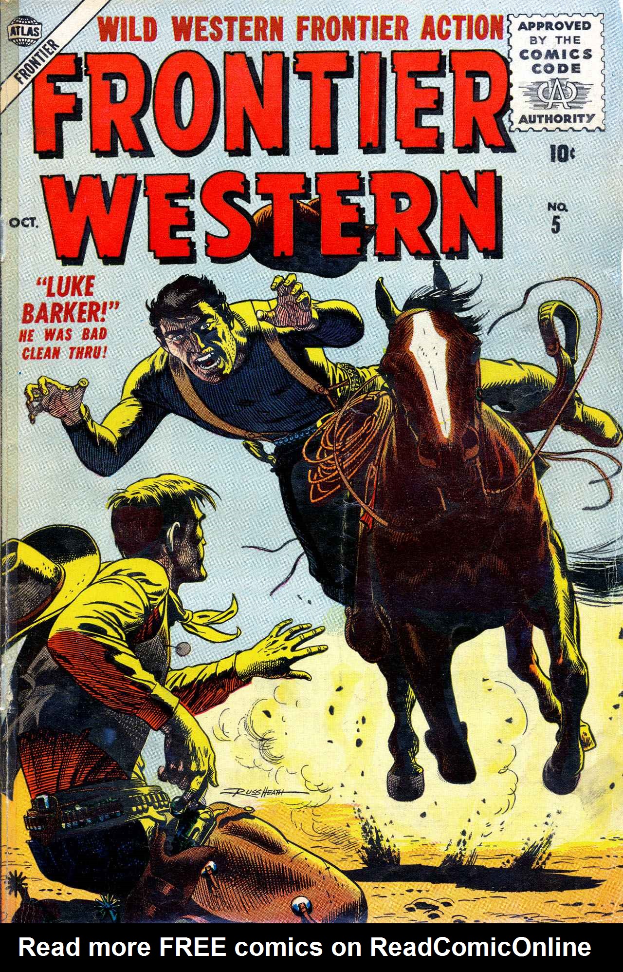 Read online Frontier Western comic -  Issue #5 - 1