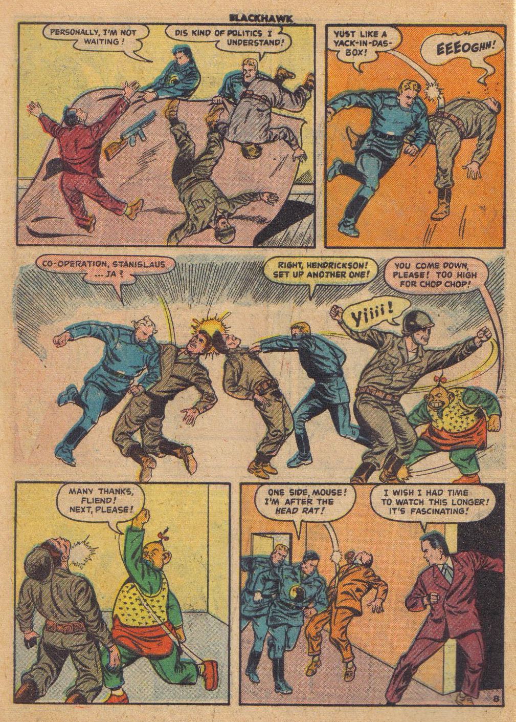 Read online Blackhawk (1957) comic -  Issue #27 - 10